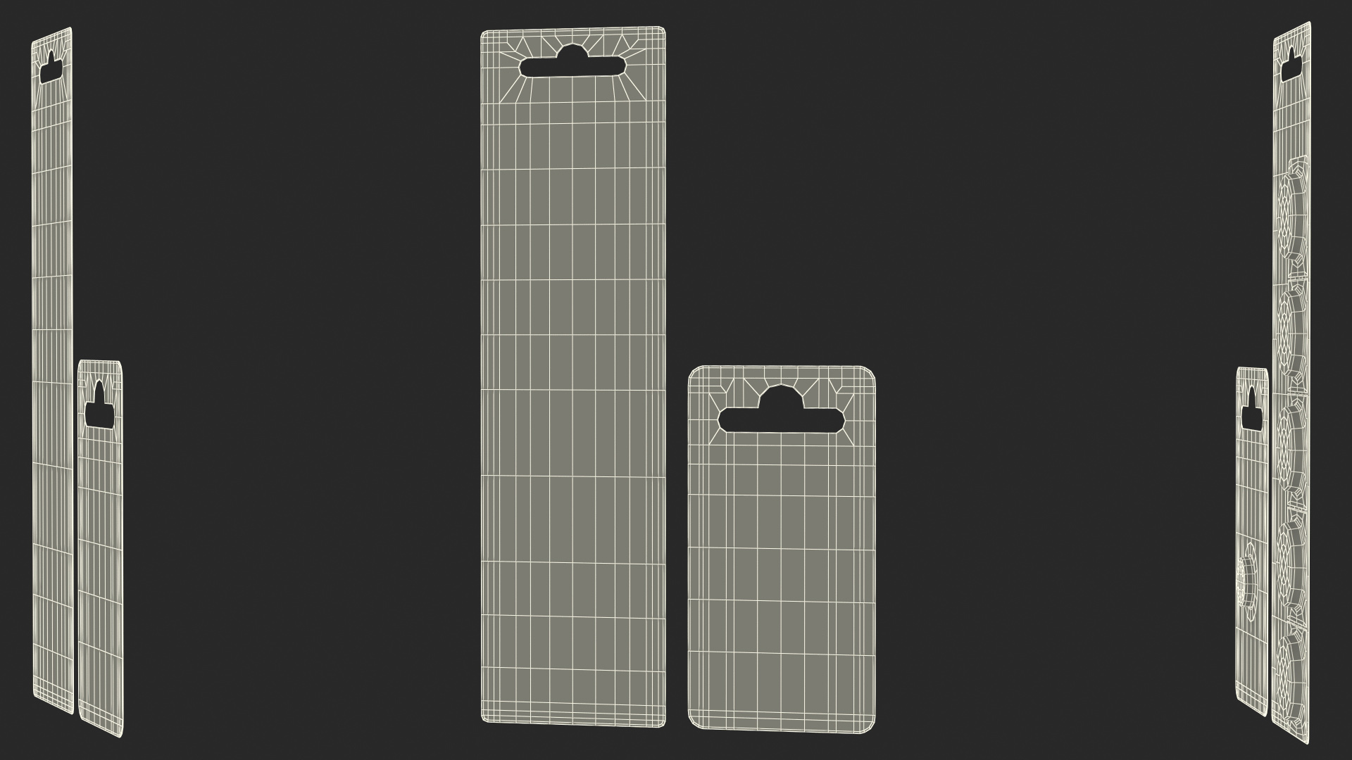 3D model Panasonic CR1025 Coin Battery Blister Package