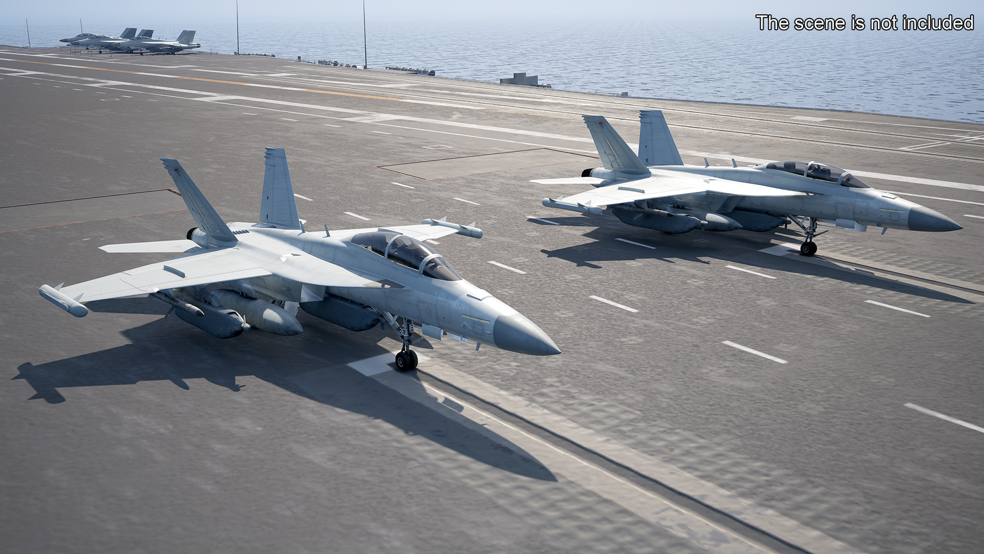 3D Carrier-Based Electronic Warfare Aircraft