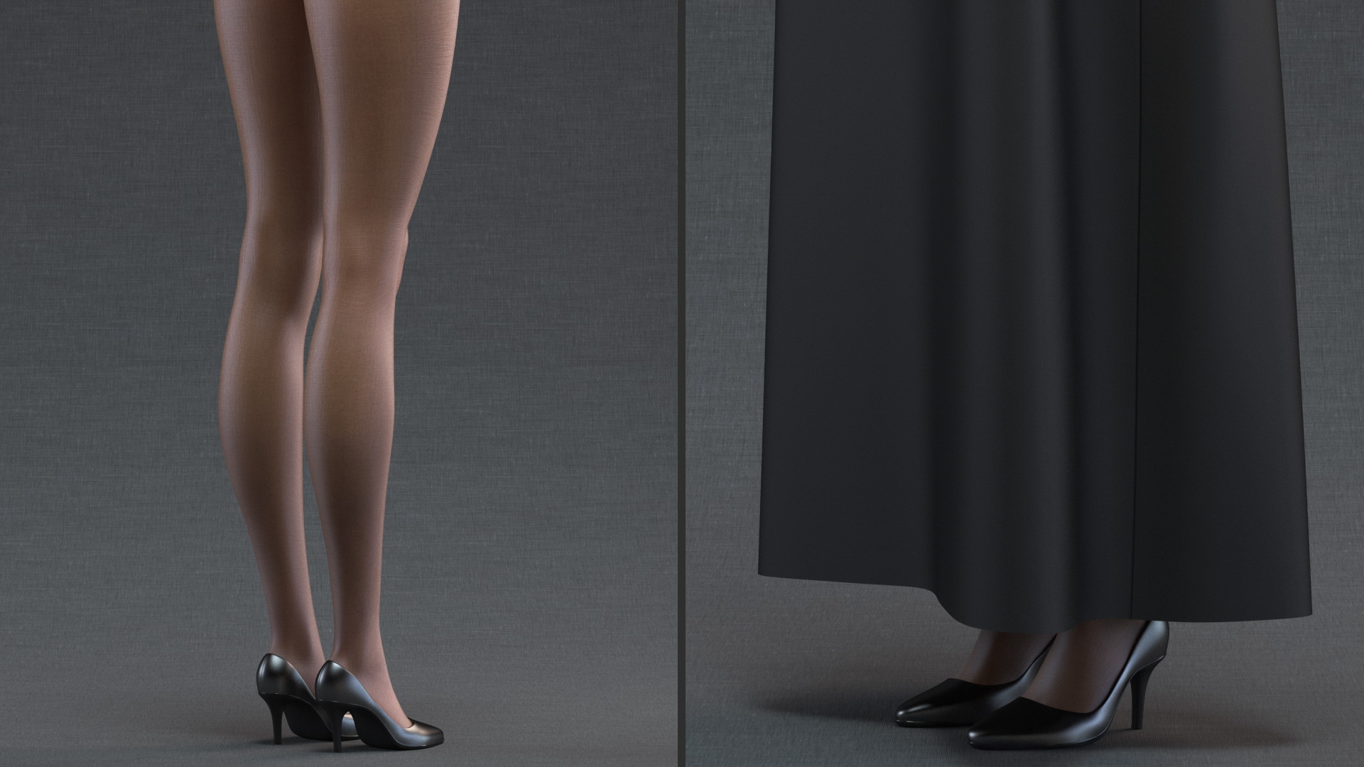 3D model Female Judge with Gavel T Pose