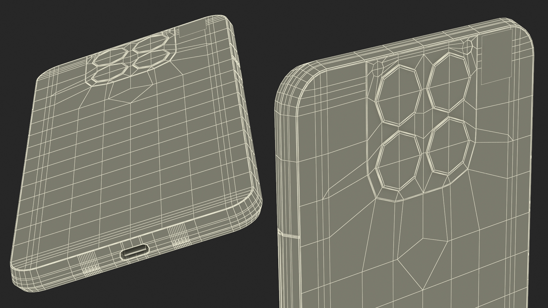 3D Tesla Phone Model Pi Screen Off