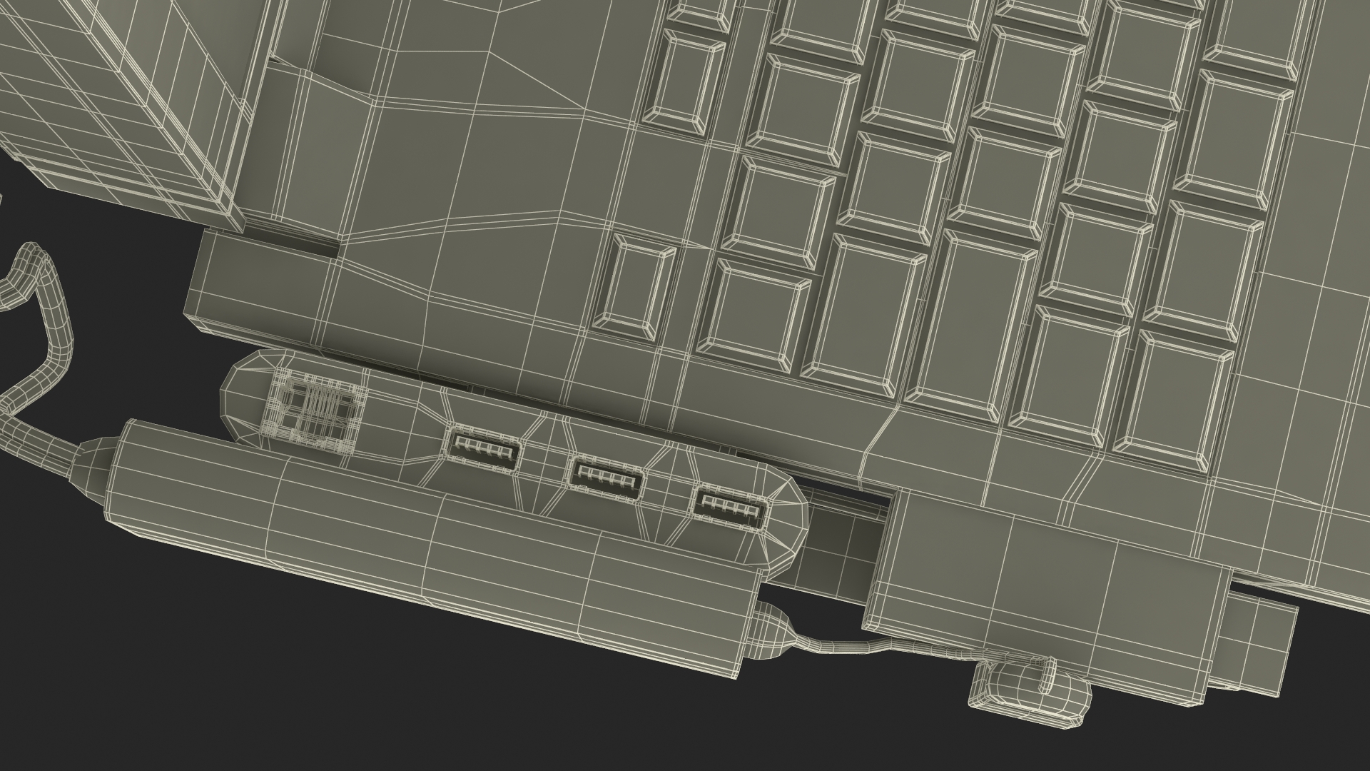 3D Laptop Expanscape Aurora Rigged