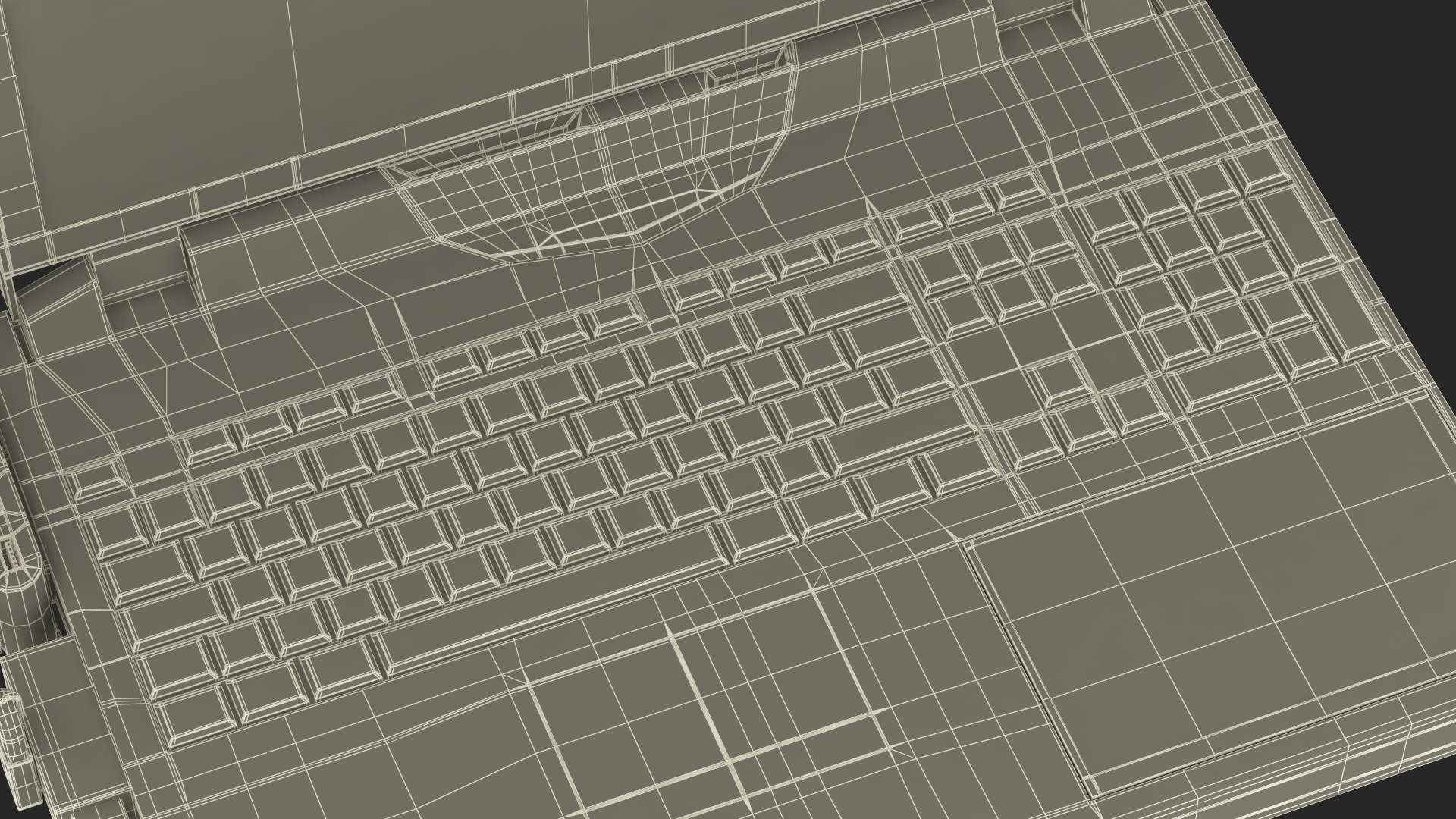 3D Laptop Expanscape Aurora Rigged