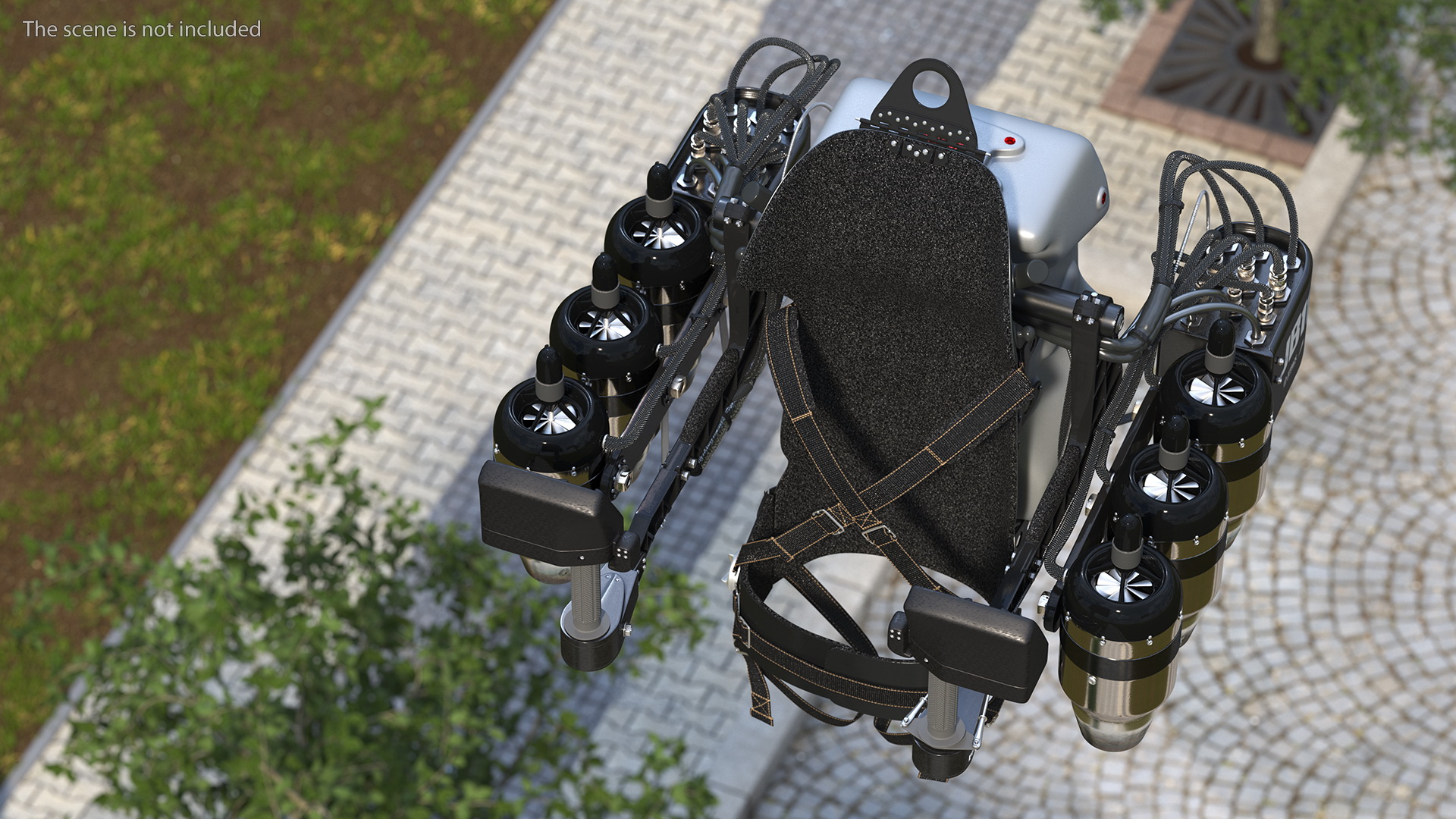 3D JetPack JB-11 model