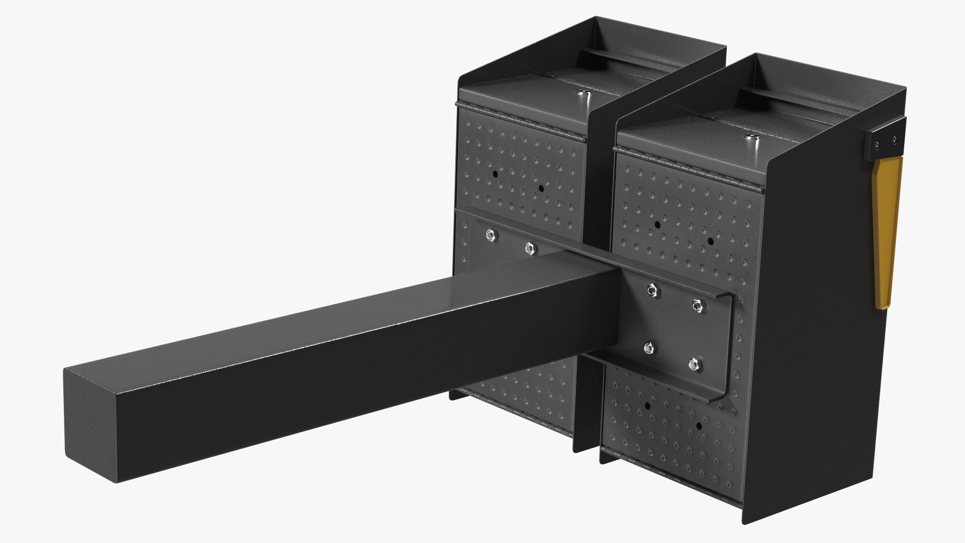 3D model Two Doors Mailbox Cluster