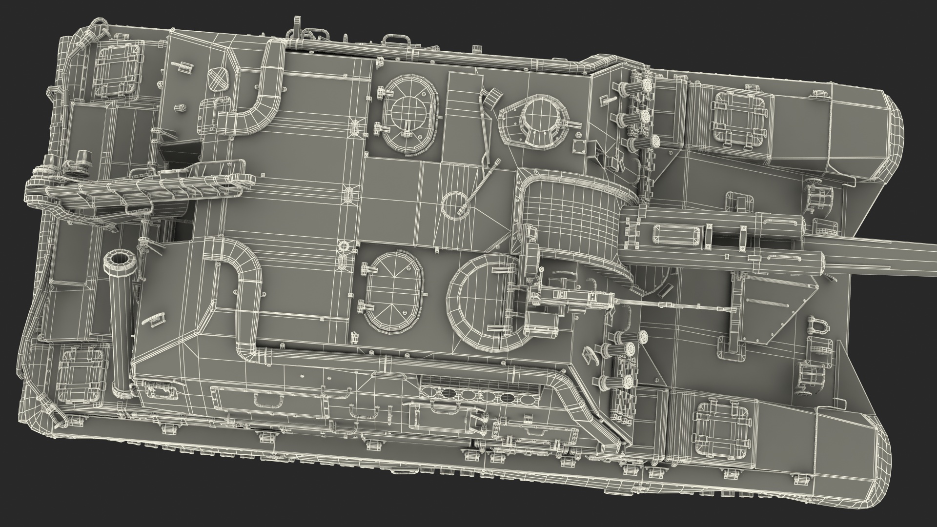 3D 2S19 Msta Green Rigged for Maya