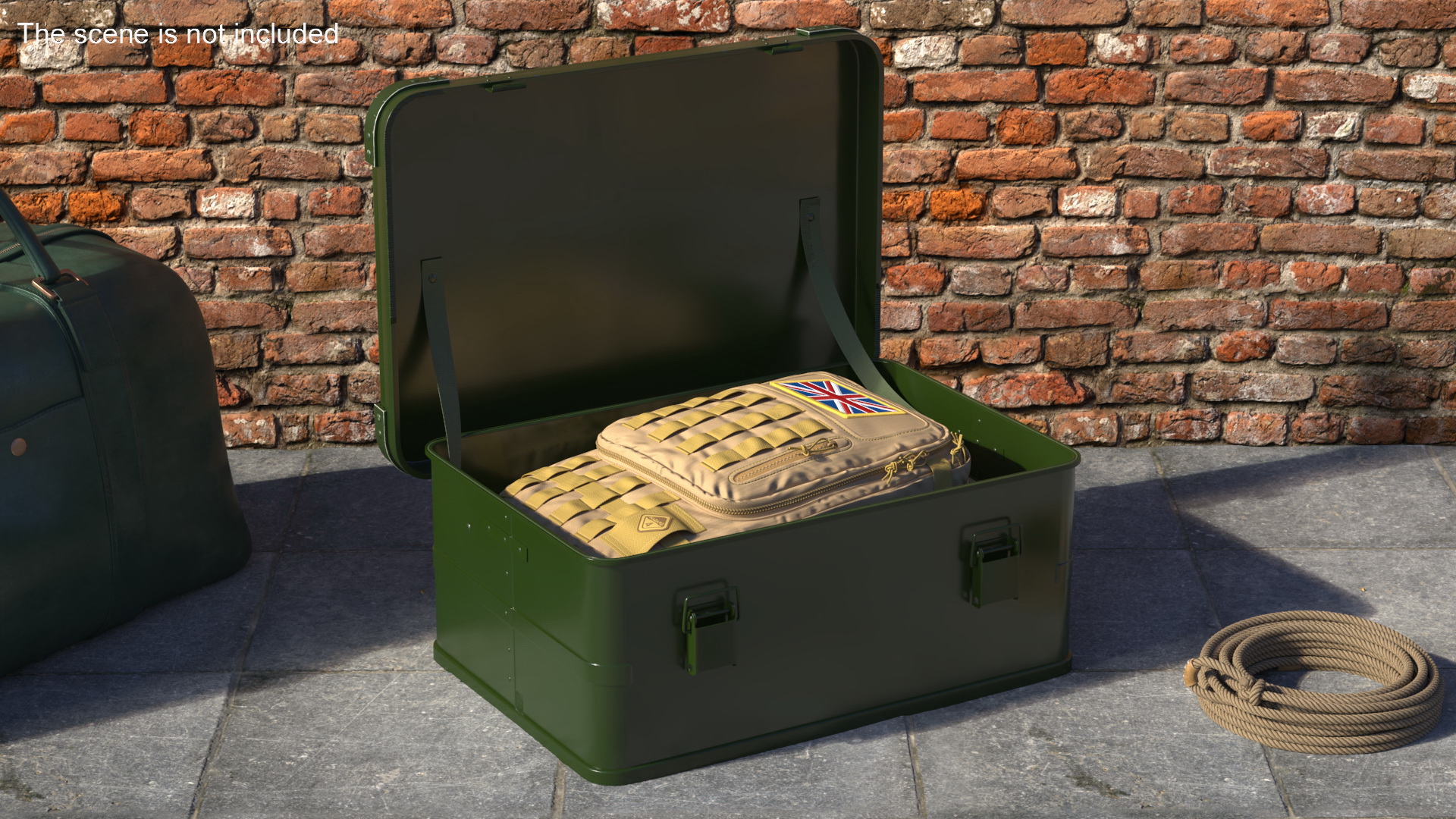 3D Military Storage Box Small