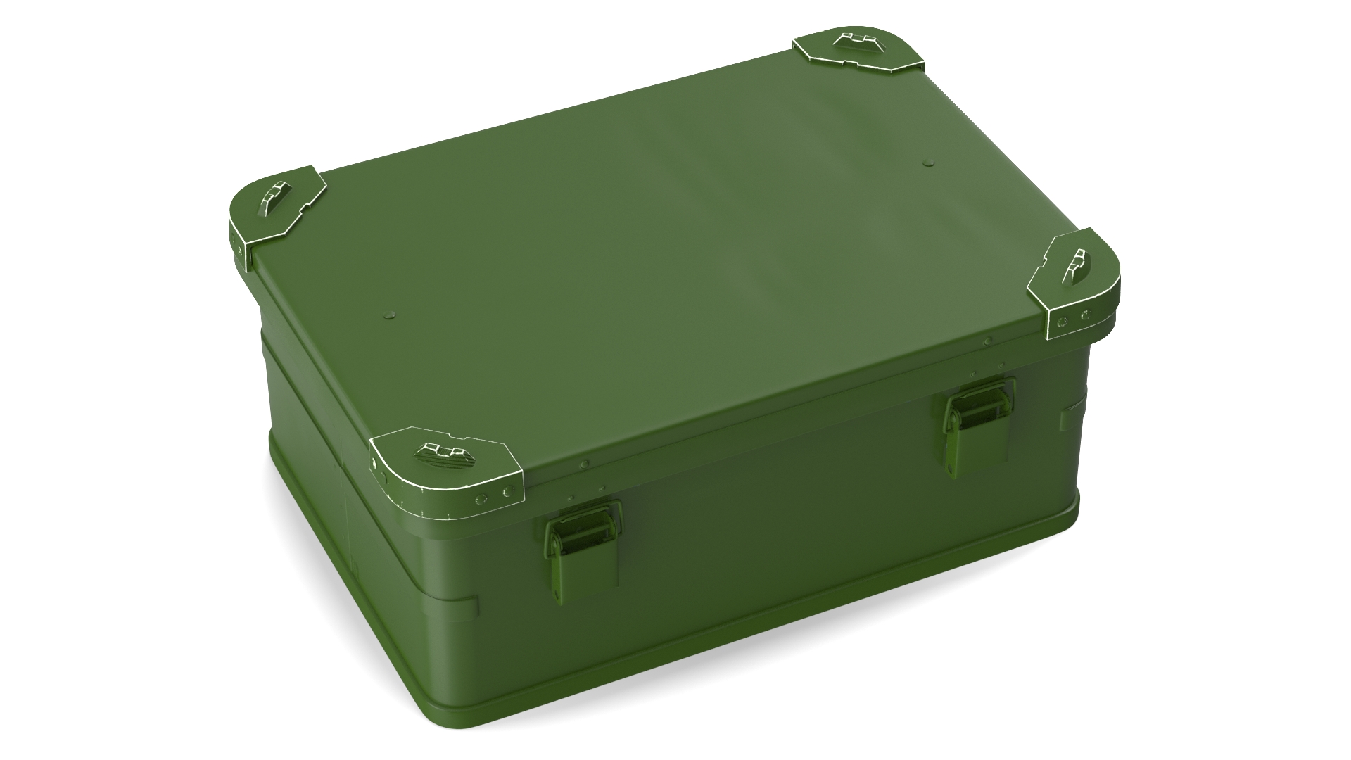 3D Military Storage Box Small