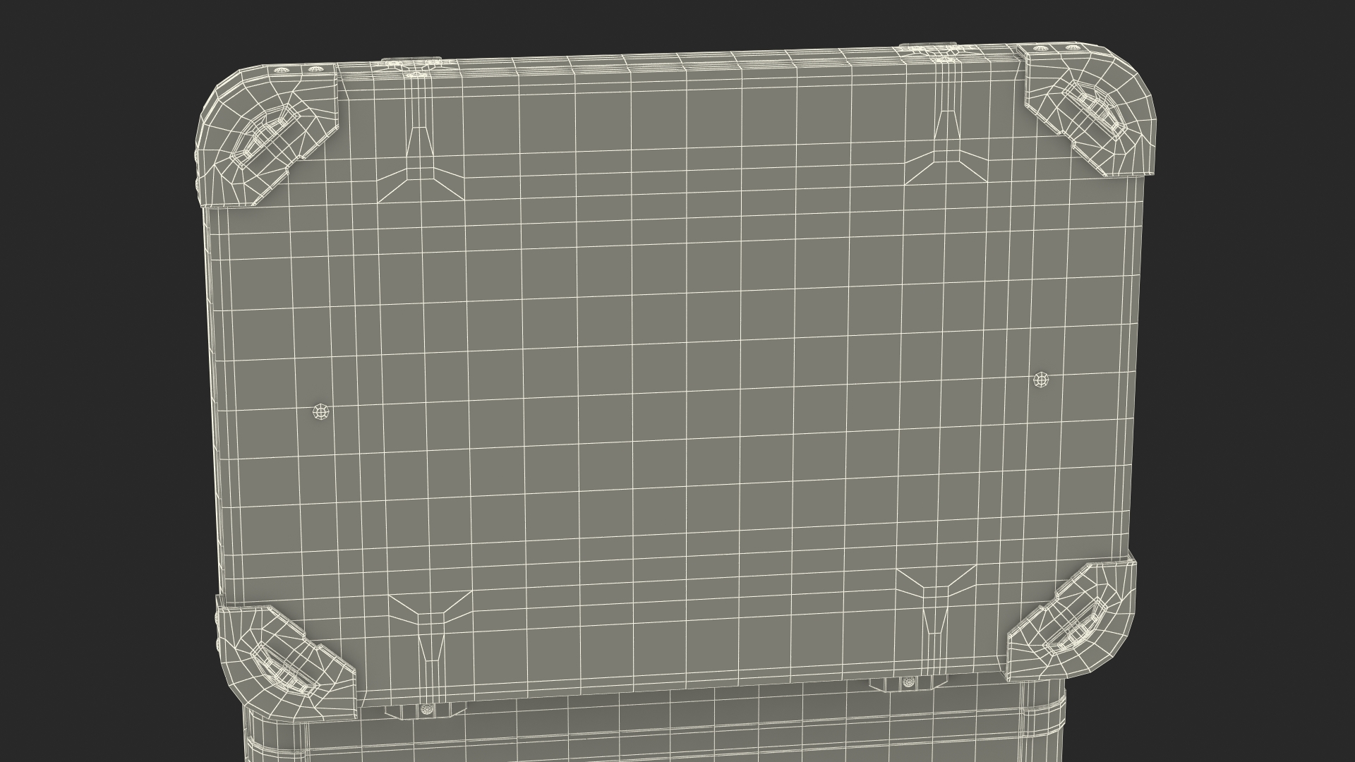 3D Military Storage Box Small
