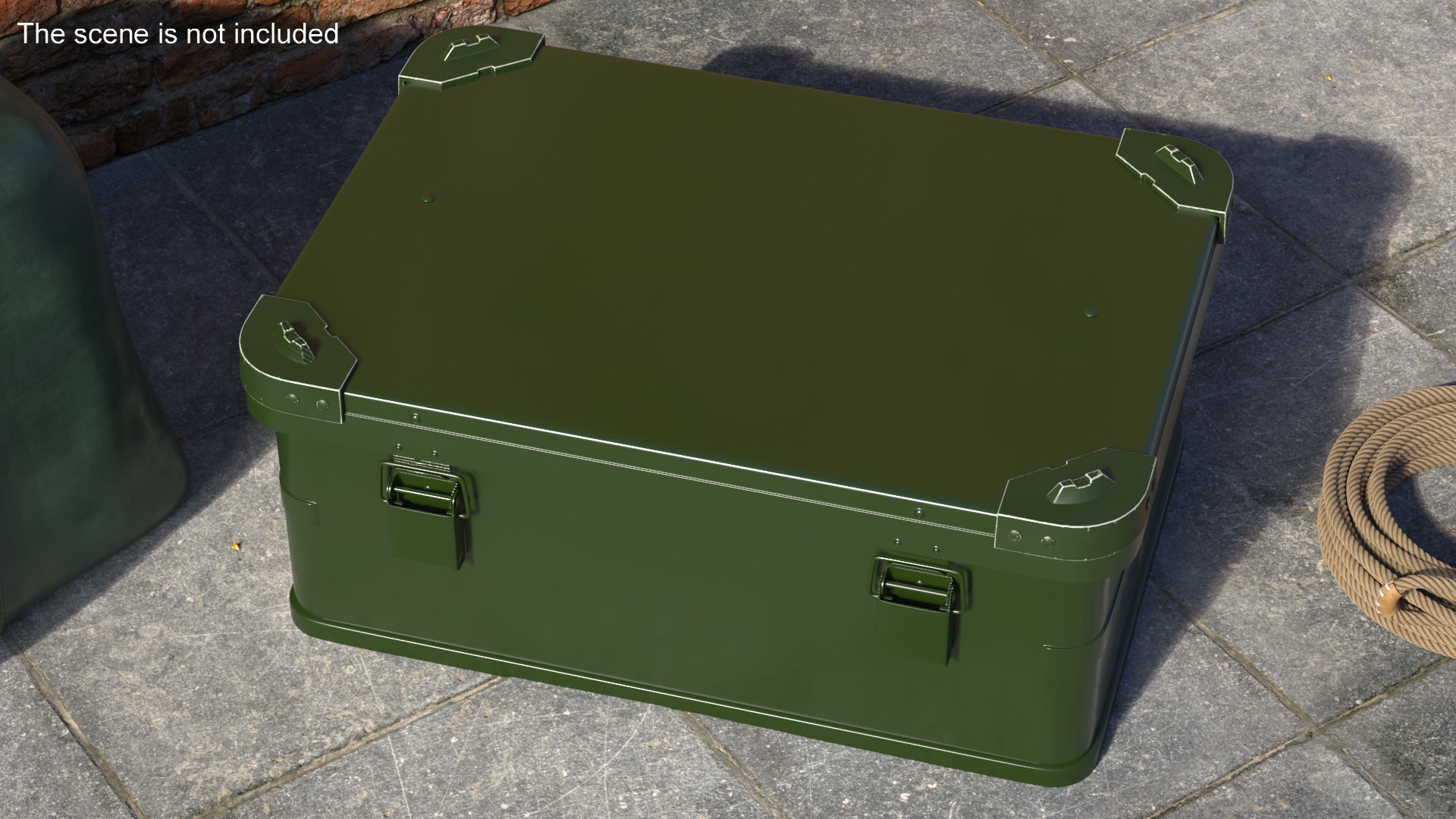 3D Military Storage Box Small