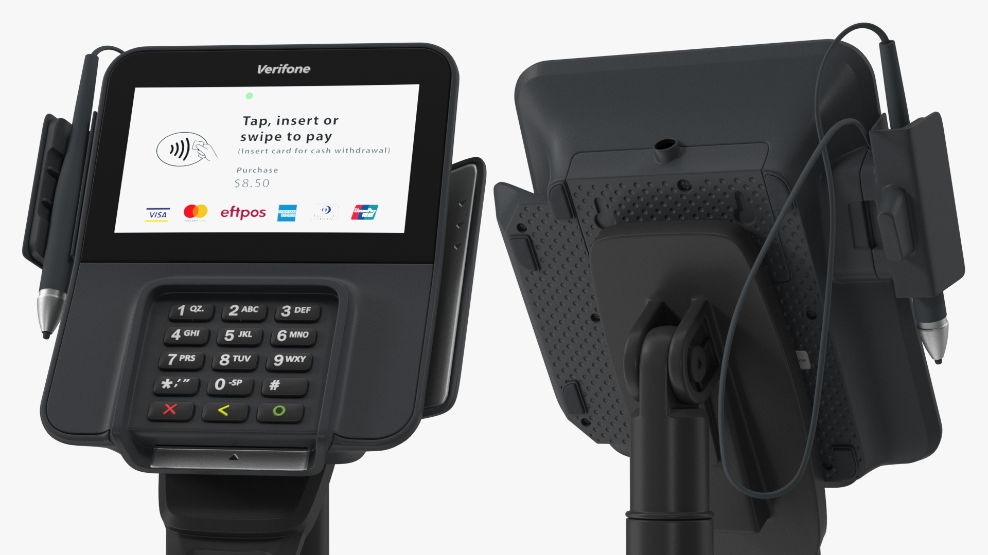 3D model Verifone M400 Card Terminal Carrying Table Bracket