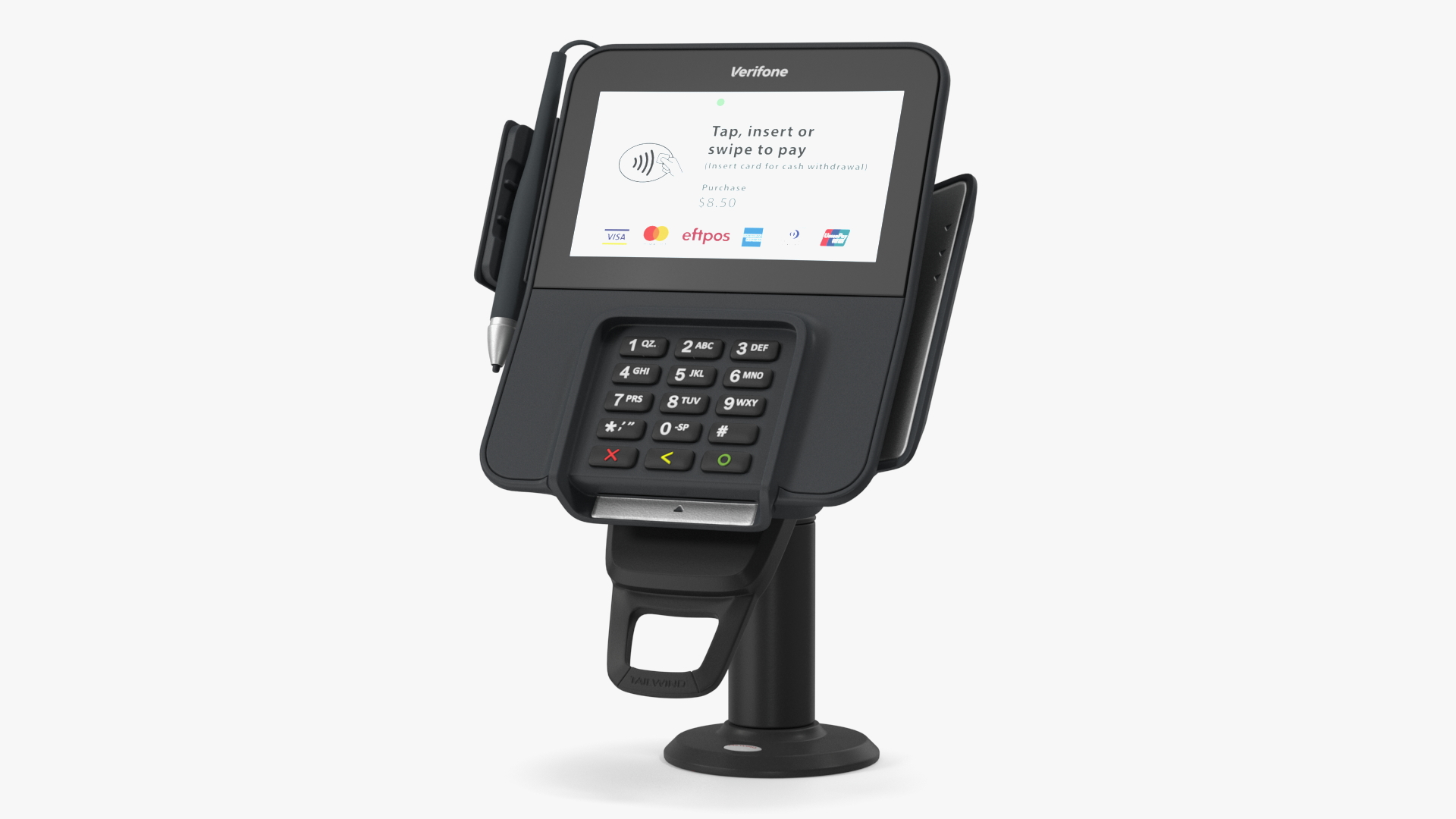 3D model Verifone M400 Card Terminal Carrying Table Bracket