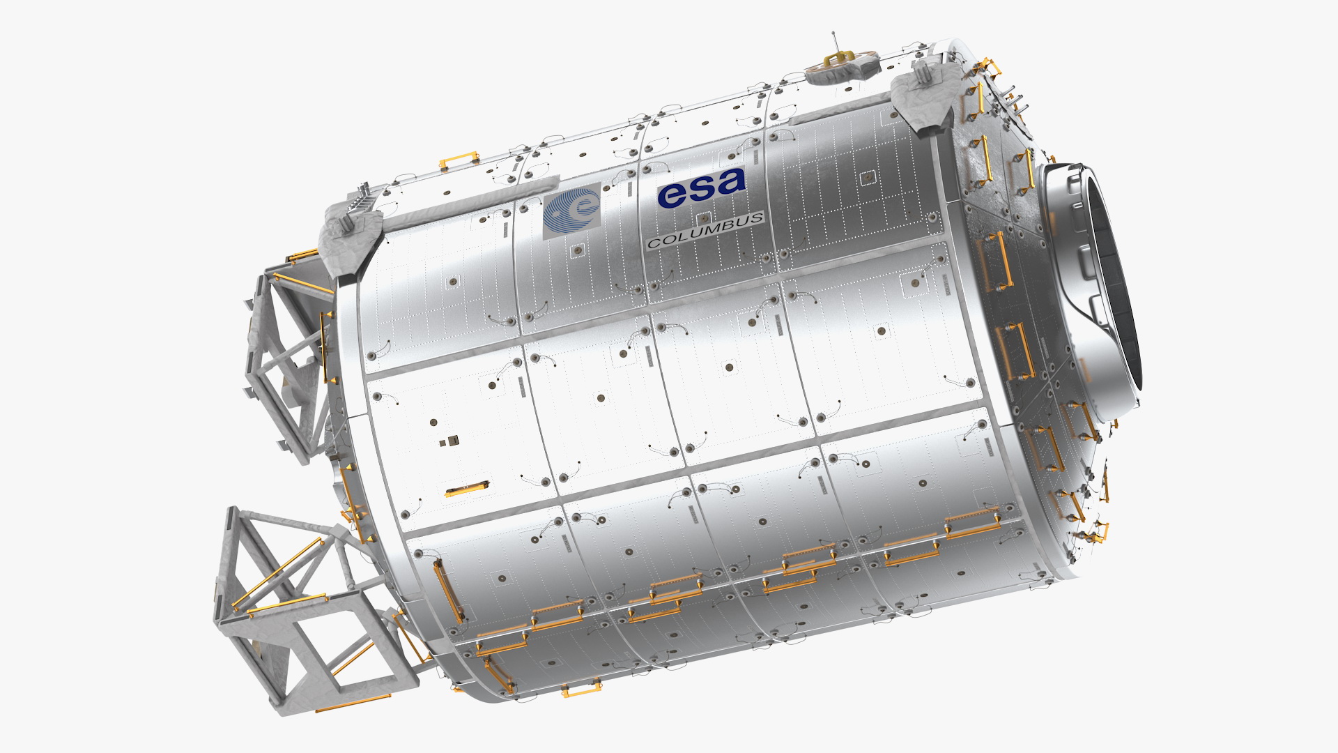 3D ISS Module Columbus Science Laboratory model