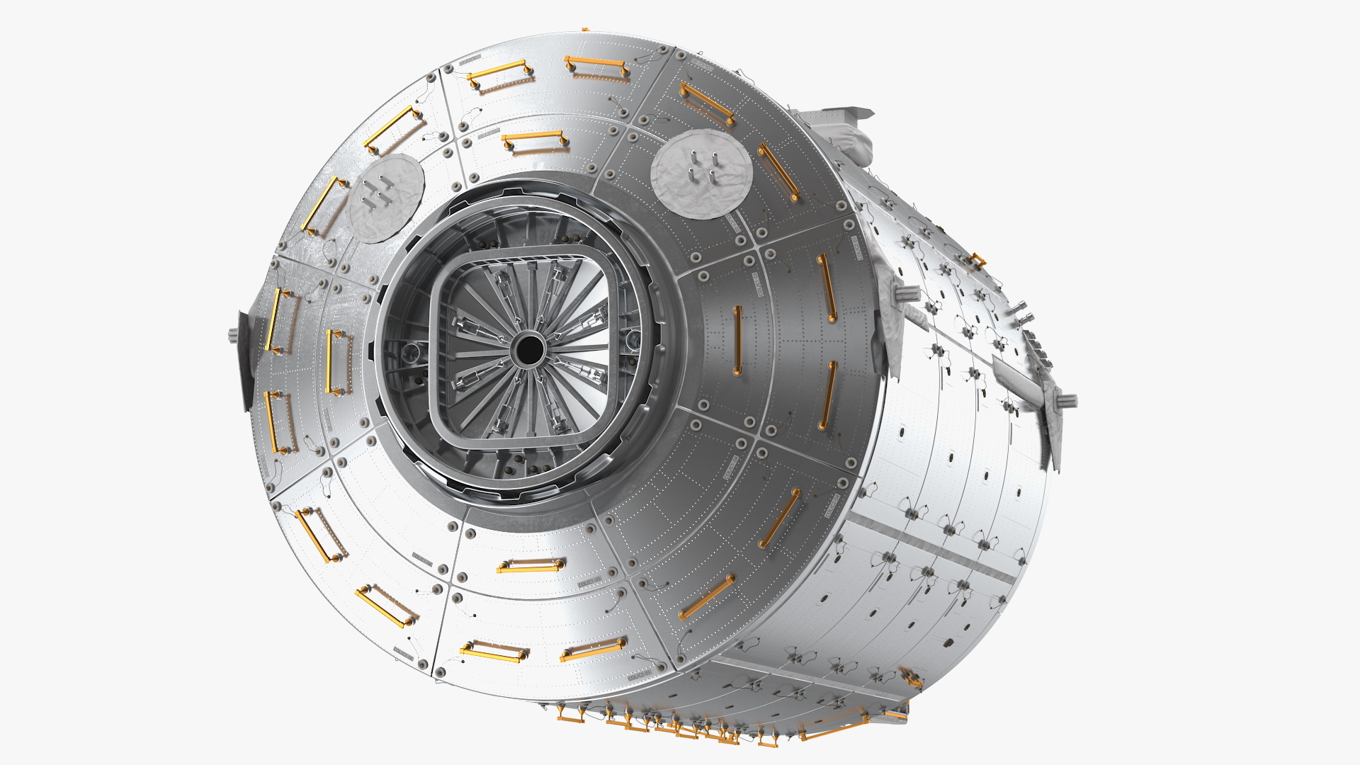 3D ISS Module Columbus Science Laboratory model