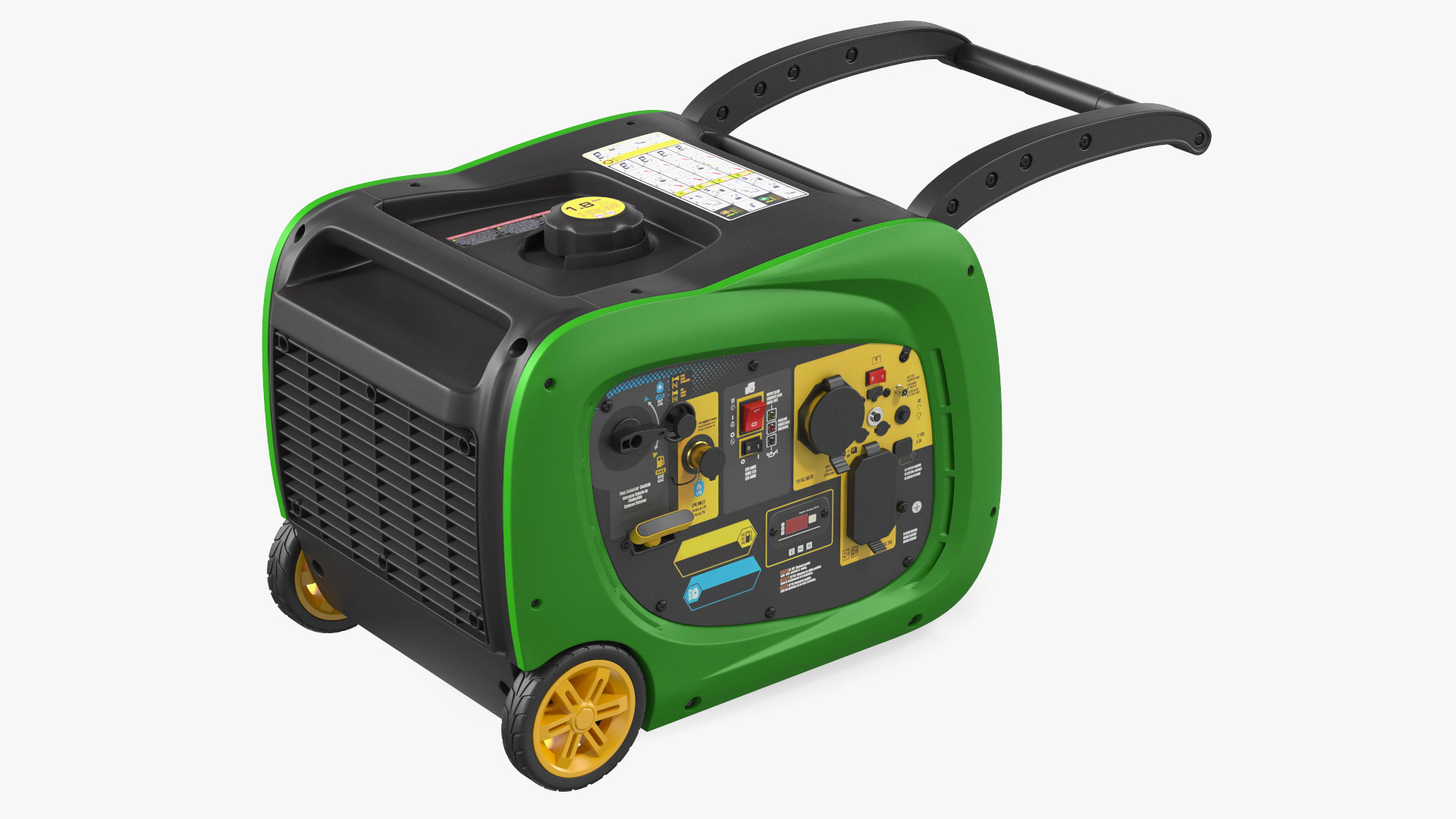 Portable Inverter Generator 3D