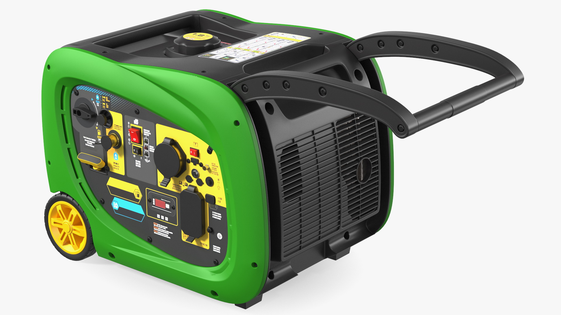 Portable Inverter Generator 3D