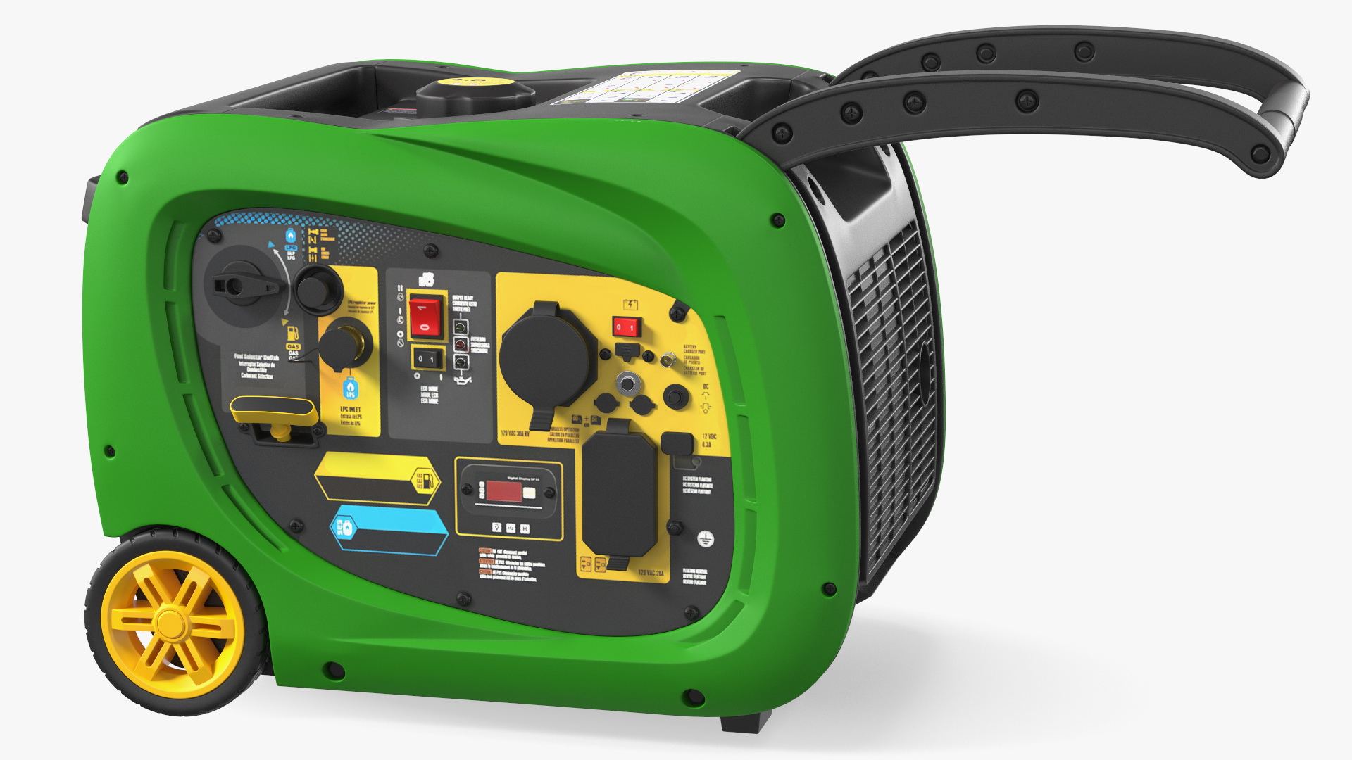 Portable Inverter Generator 3D