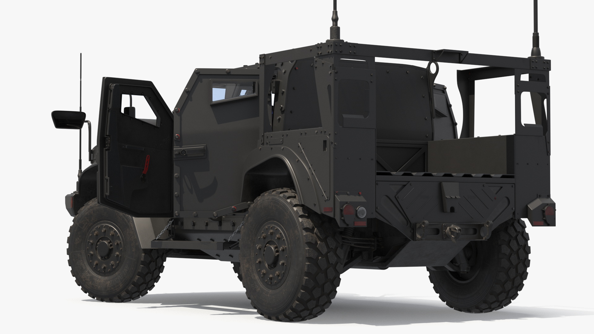 Military Patrol Truck Black - view 4