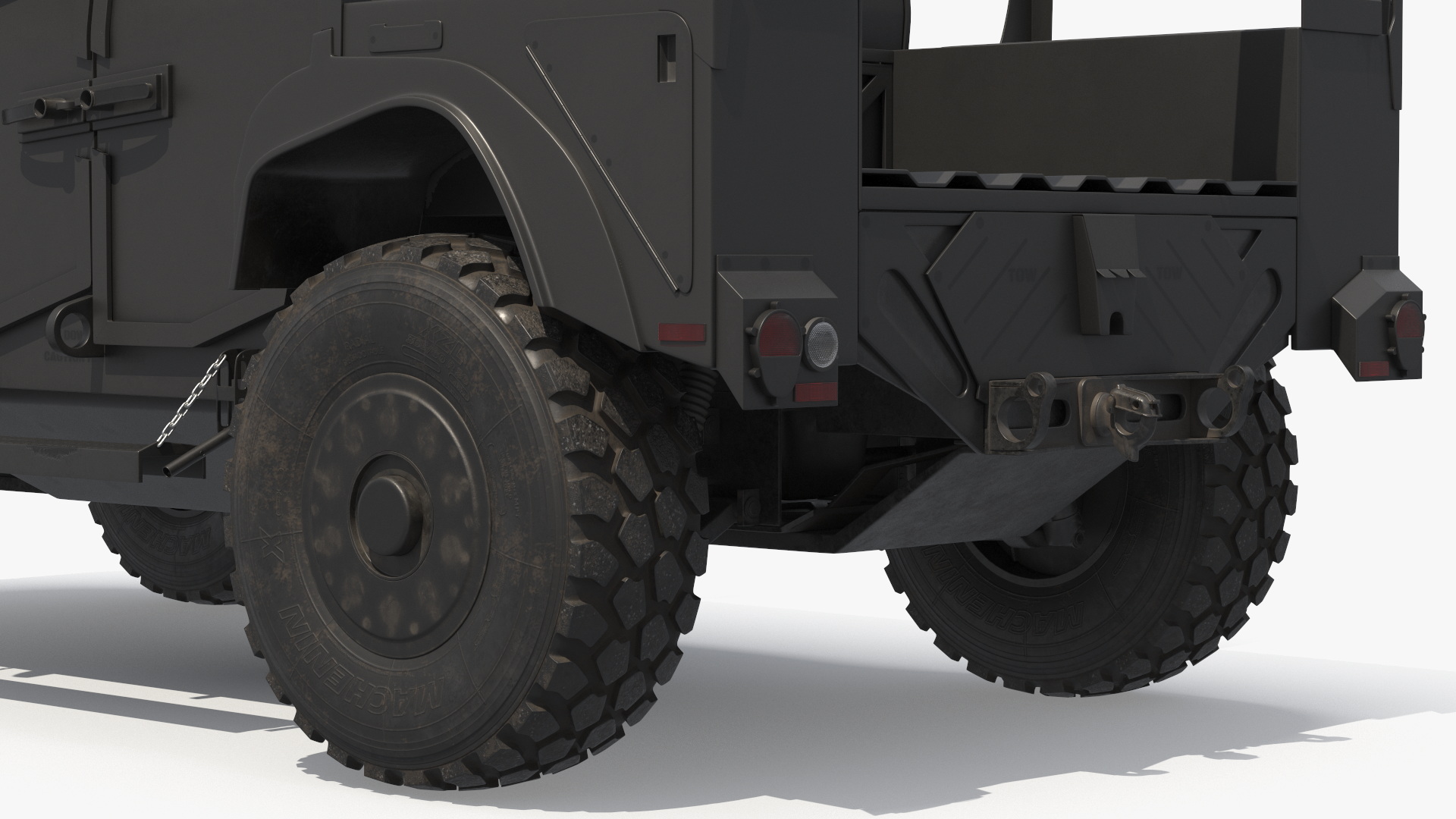 Military Patrol Truck Black - view 6