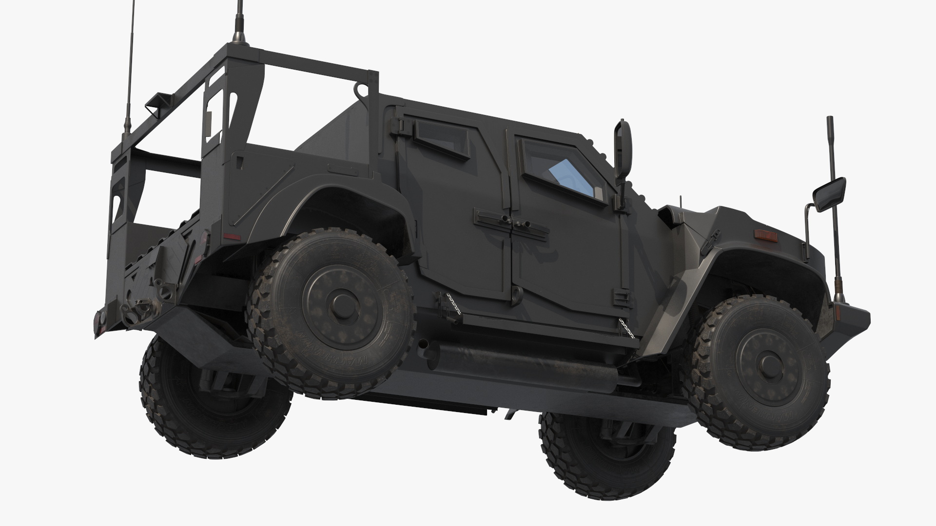 Military Patrol Truck Black - view 5
