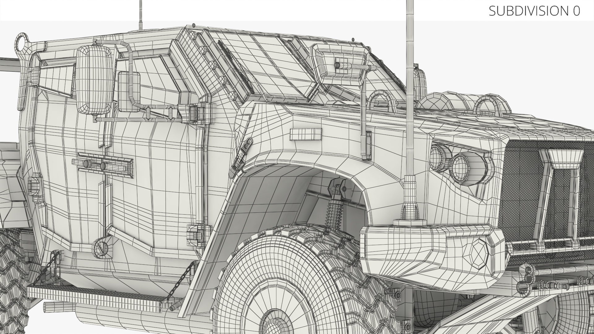 Military Patrol Truck Black - view 9