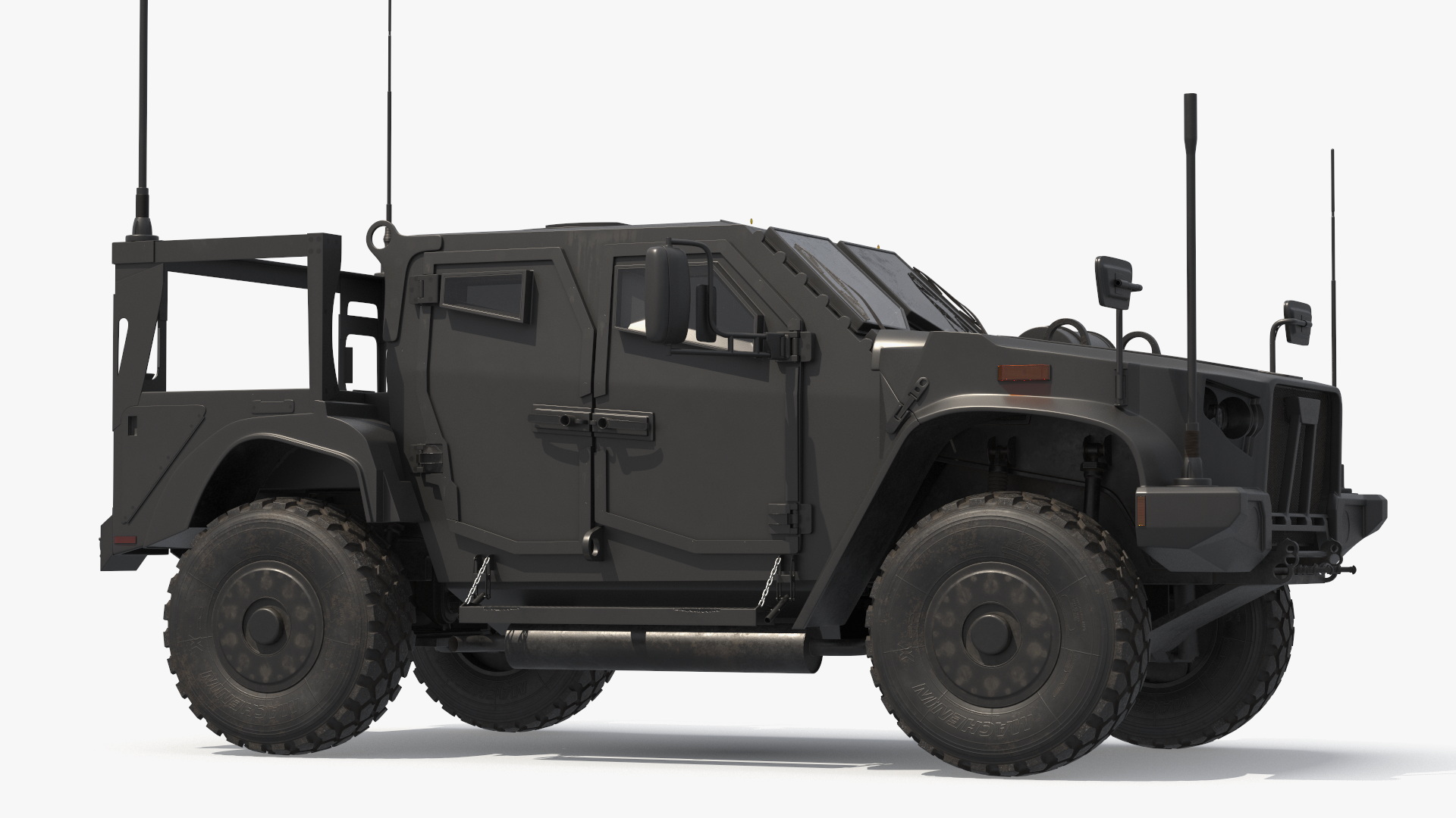 Military Patrol Truck Black - view 2