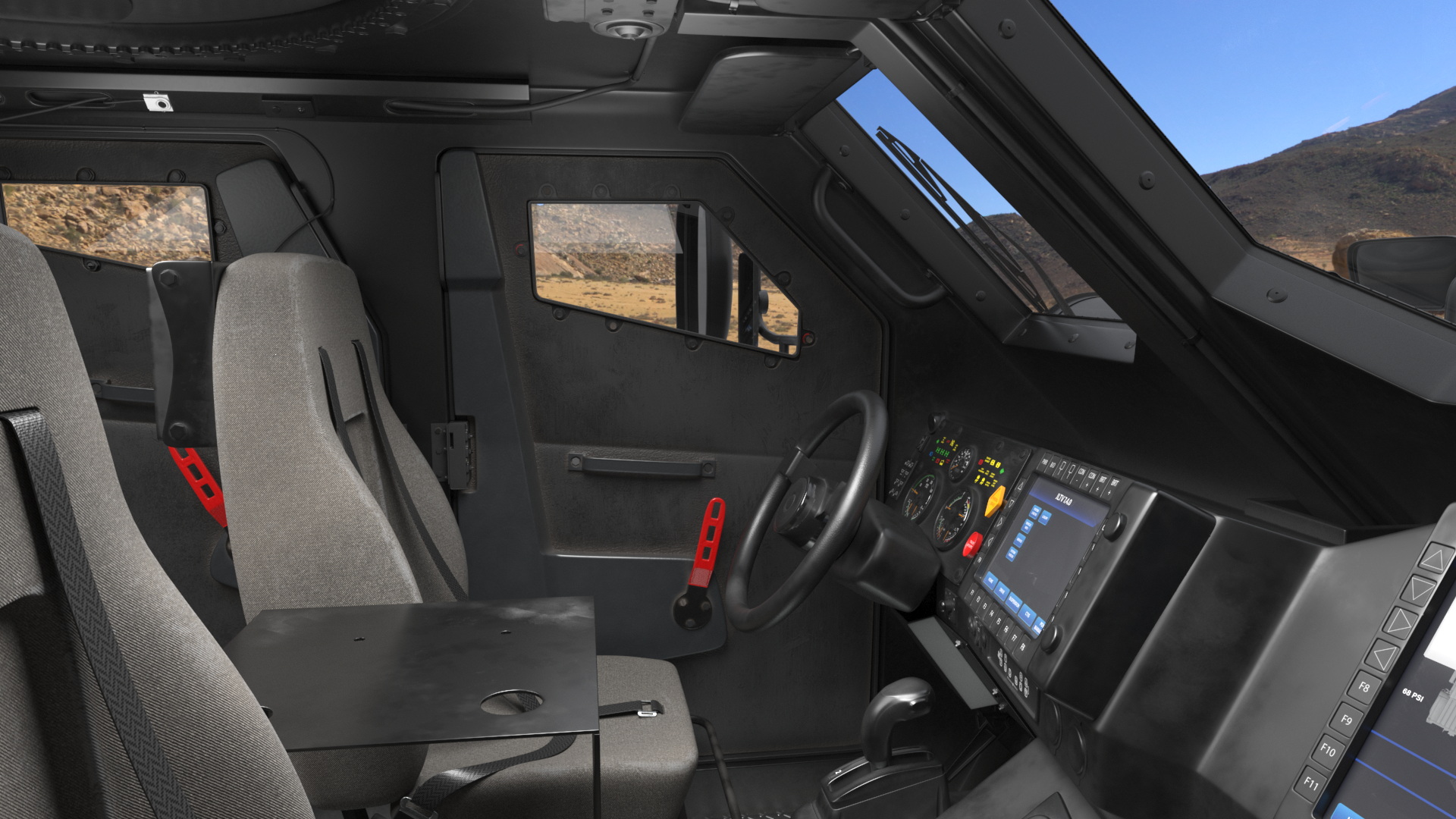 Military Patrol Truck Black - view 7