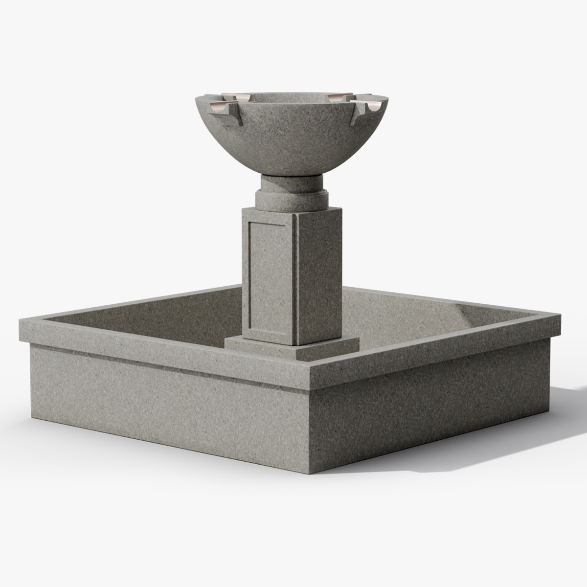Modern Fountain Empty, view 10