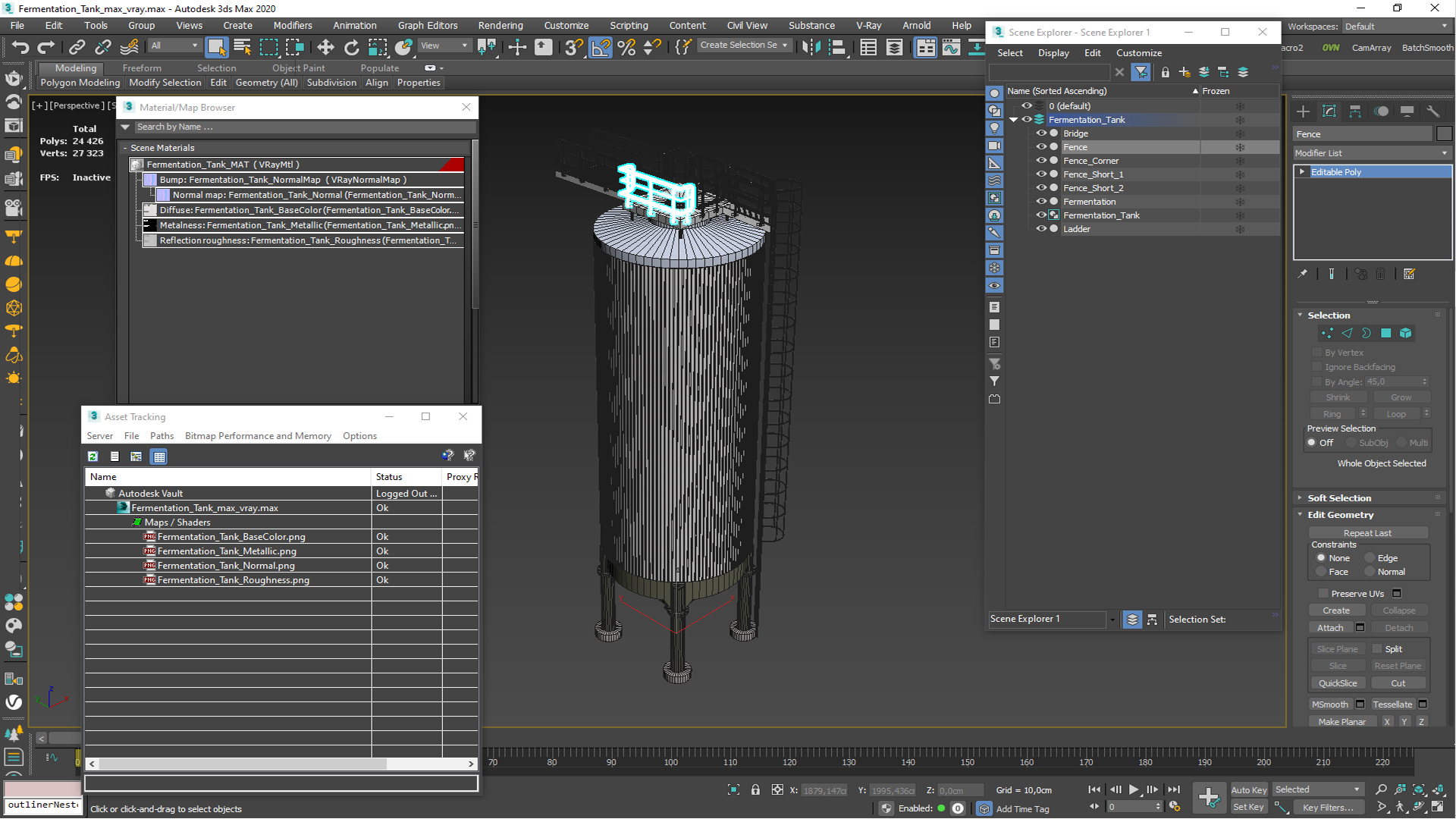 Fermentation Tank 3D