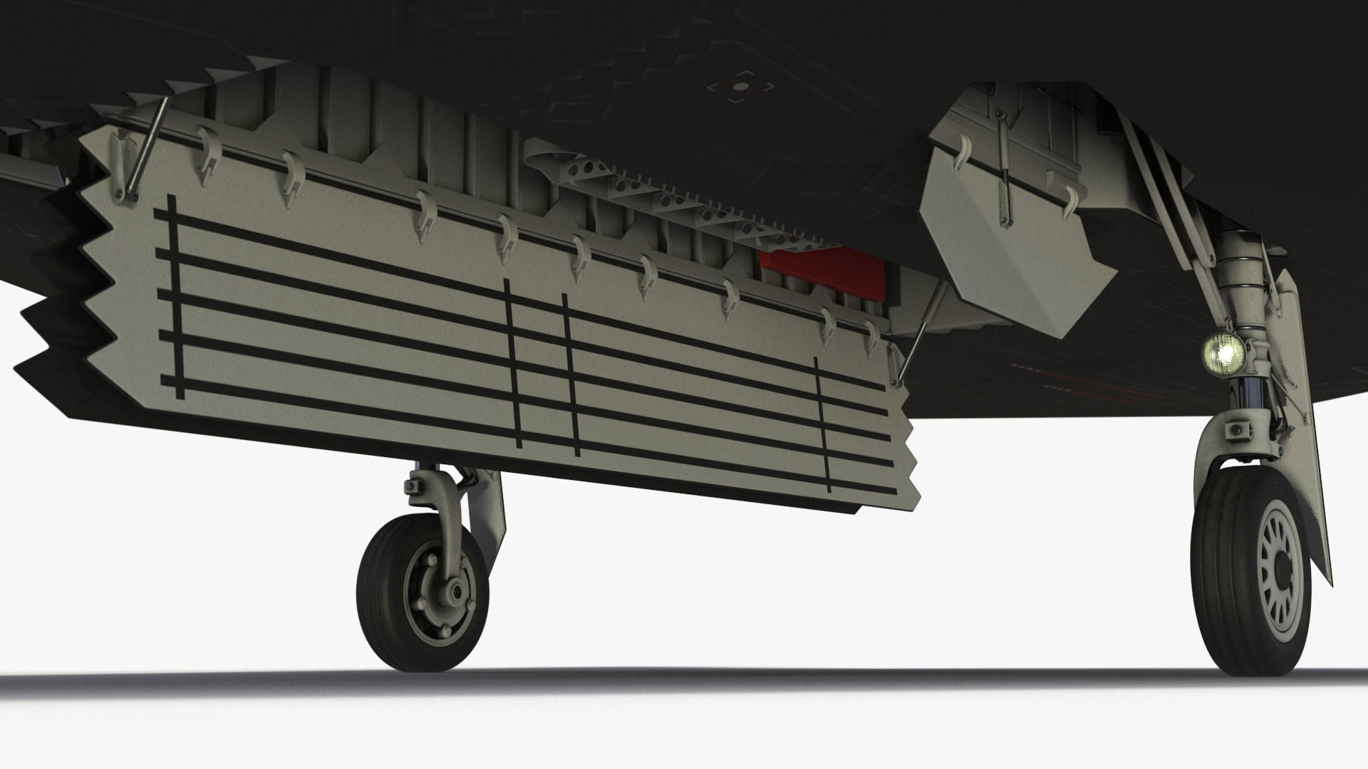 3D Aircraft Stealth F-117 Nighthawk with Pilot model