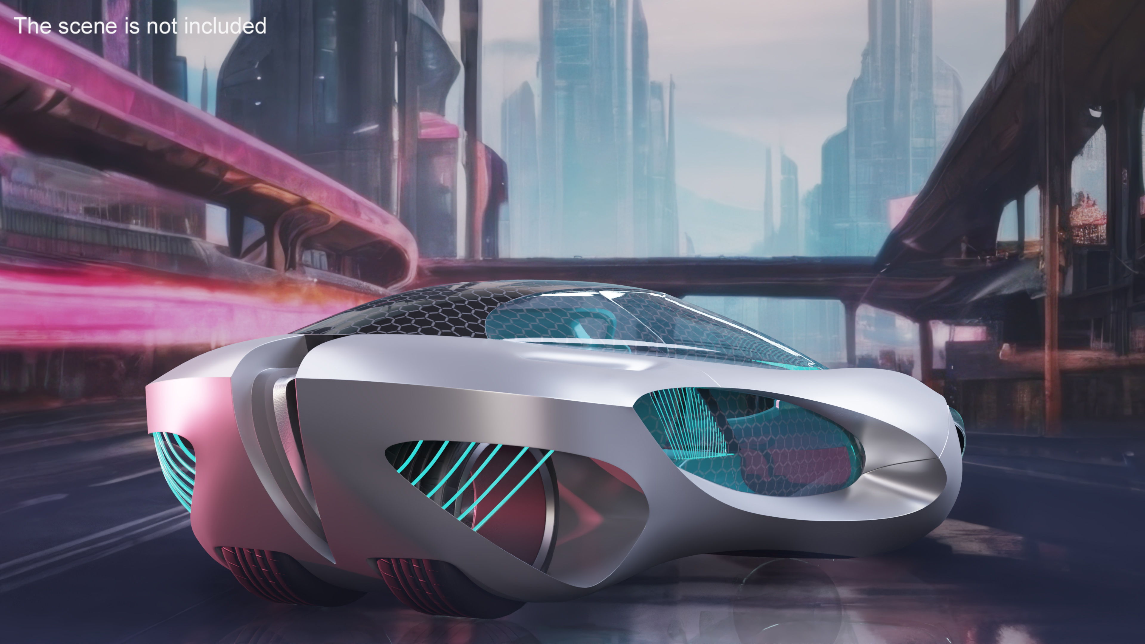 3D Sci-Fi Hover Car Taihoo model