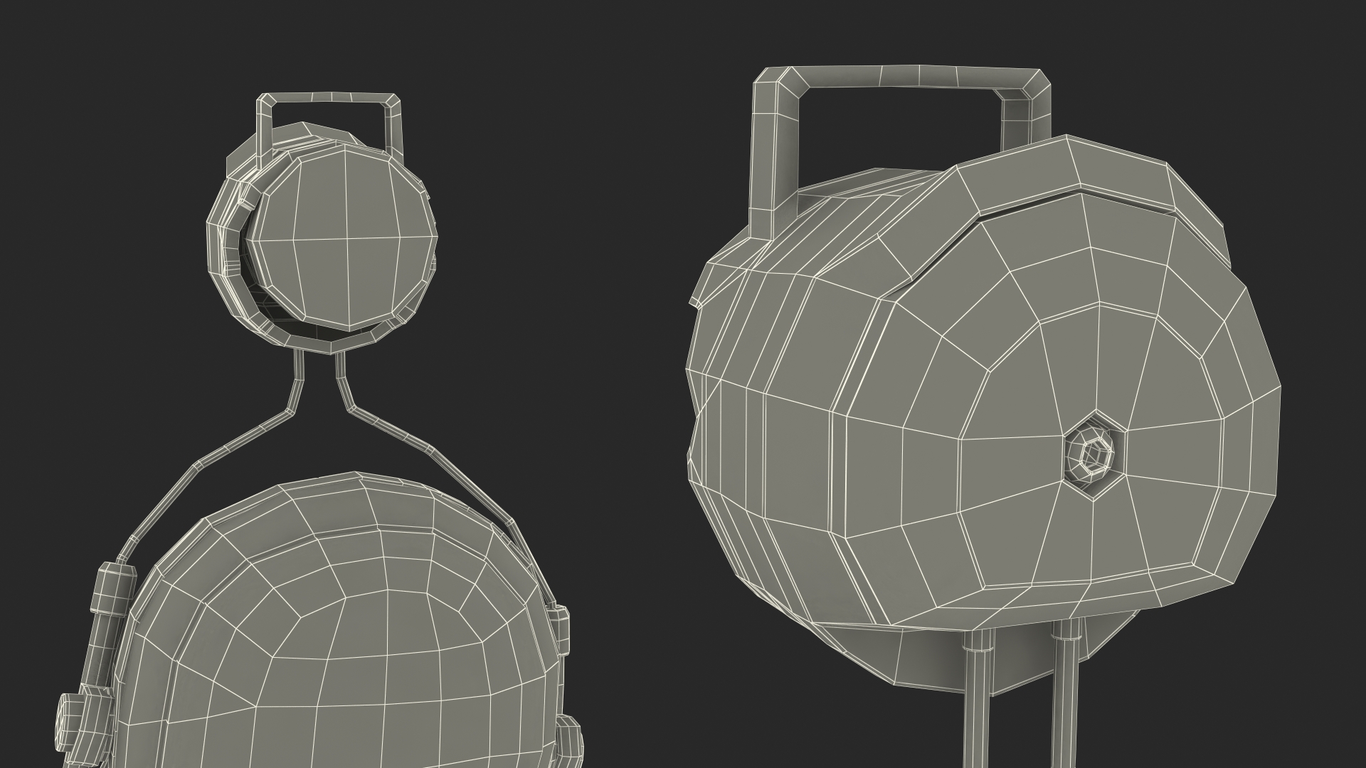Headset for Tactical Helmet 3D