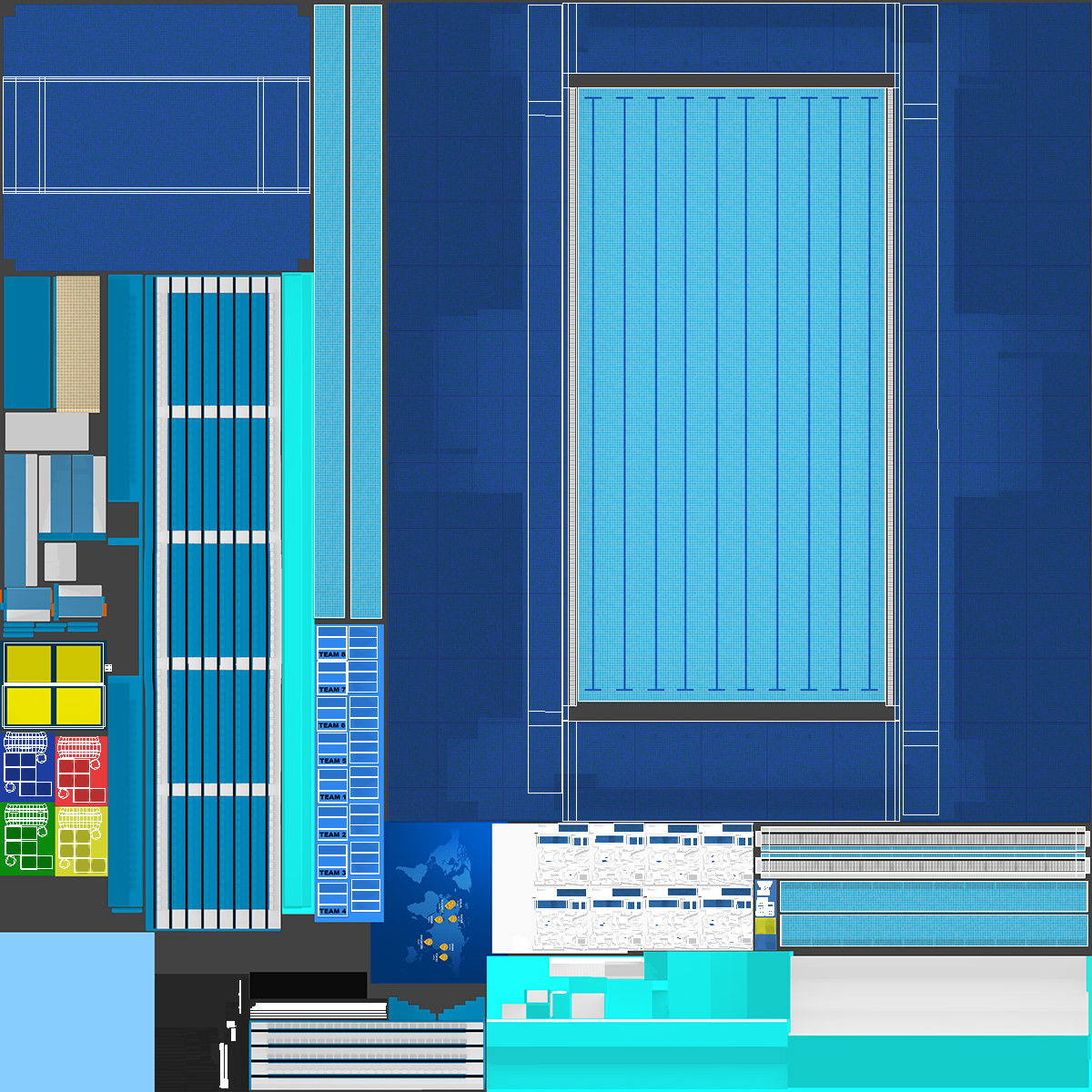 3D Competition Pool