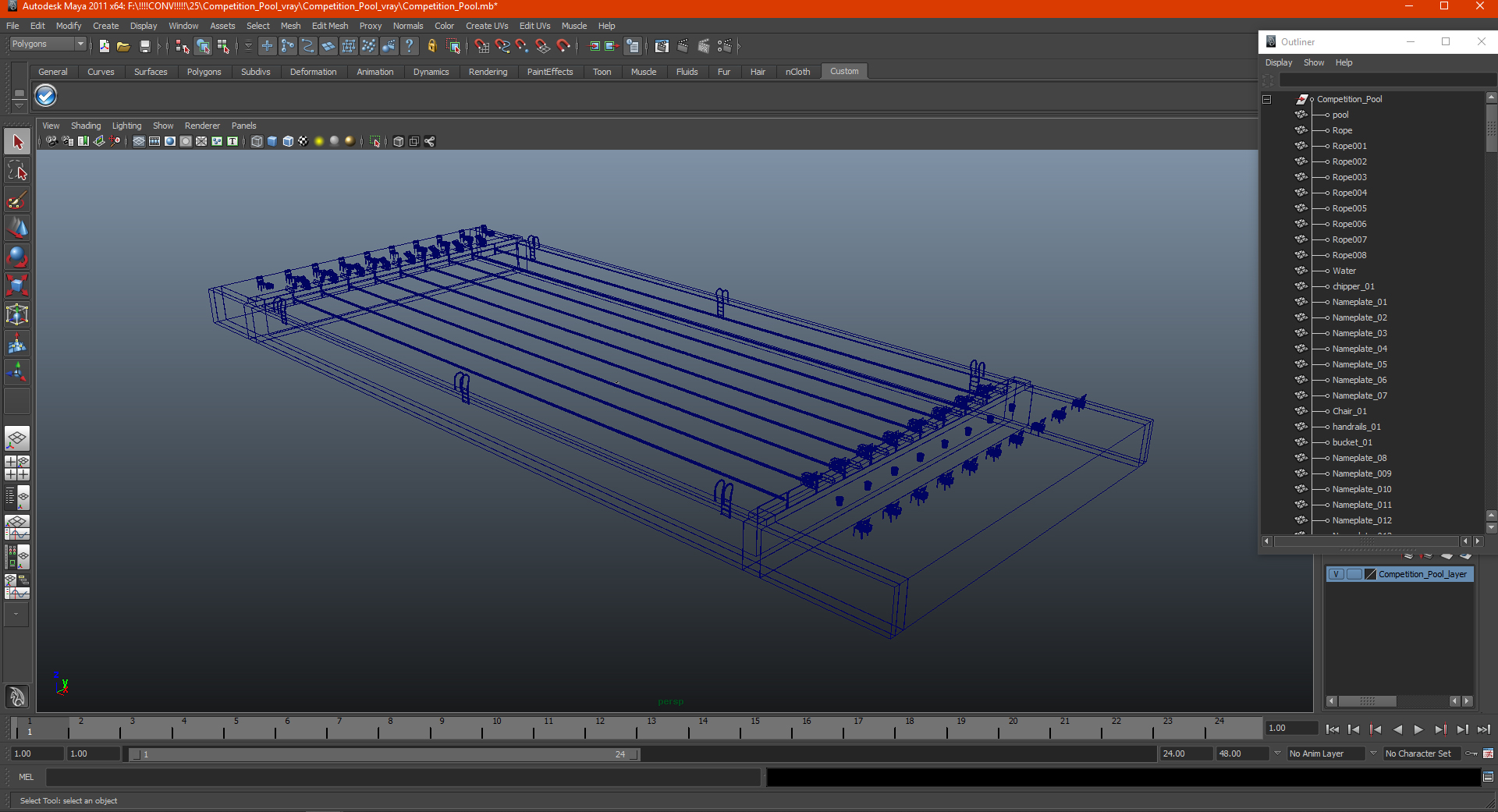 3D Competition Pool