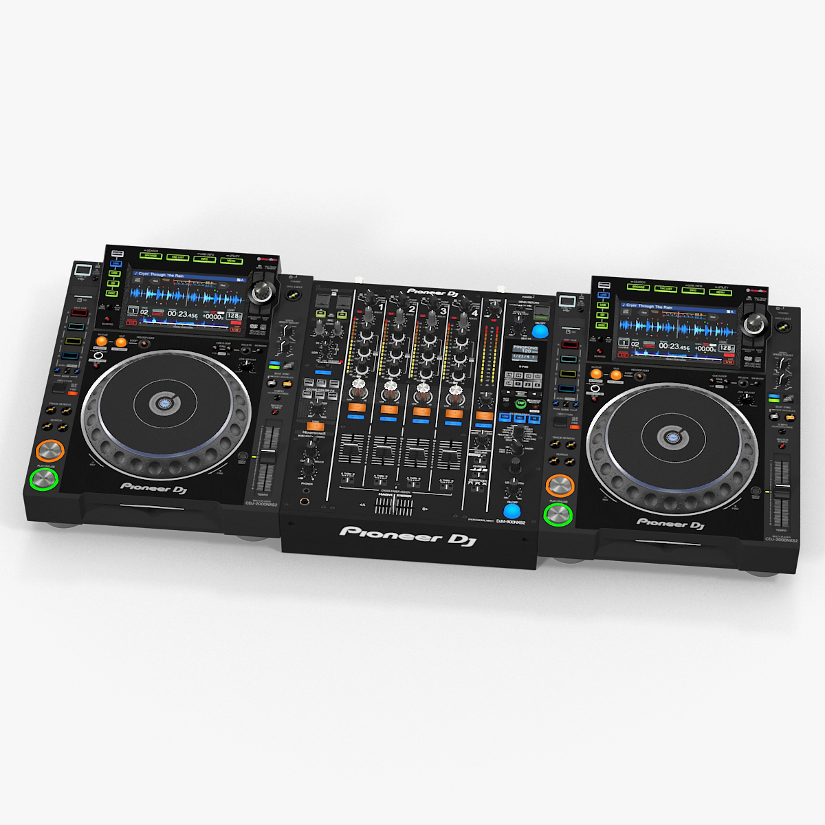 Professional DJ Media Player and Mixer Pioneer, view 3