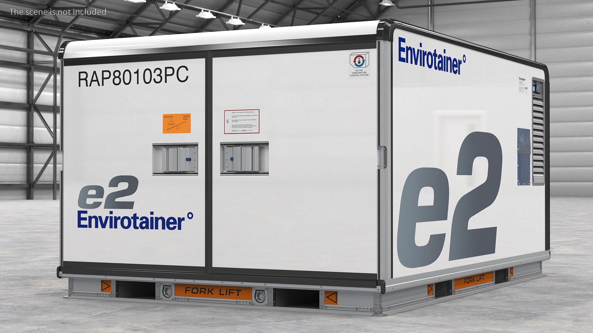 Freight Container RAP e2 3D model