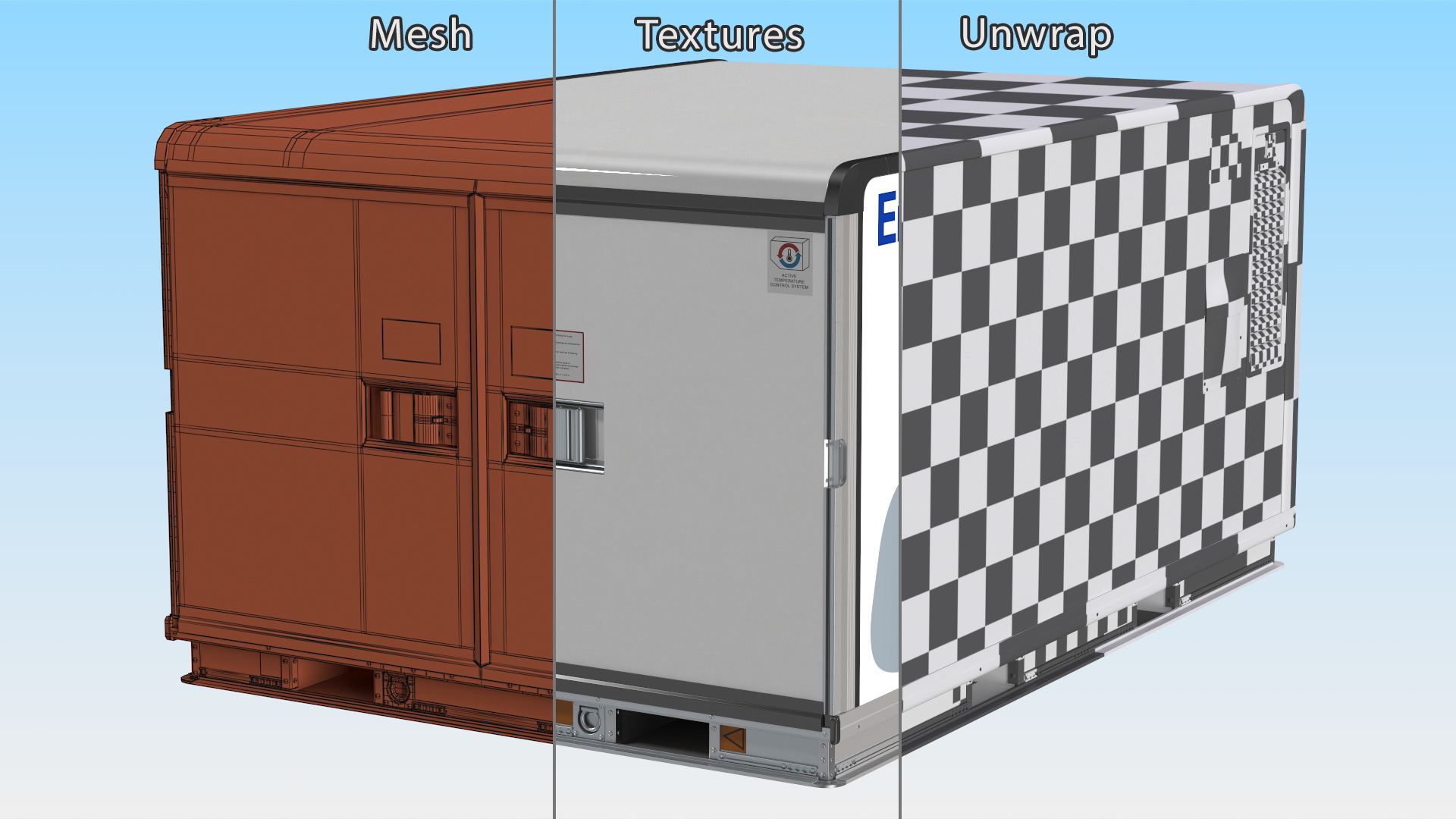 Freight Container RAP e2 3D model