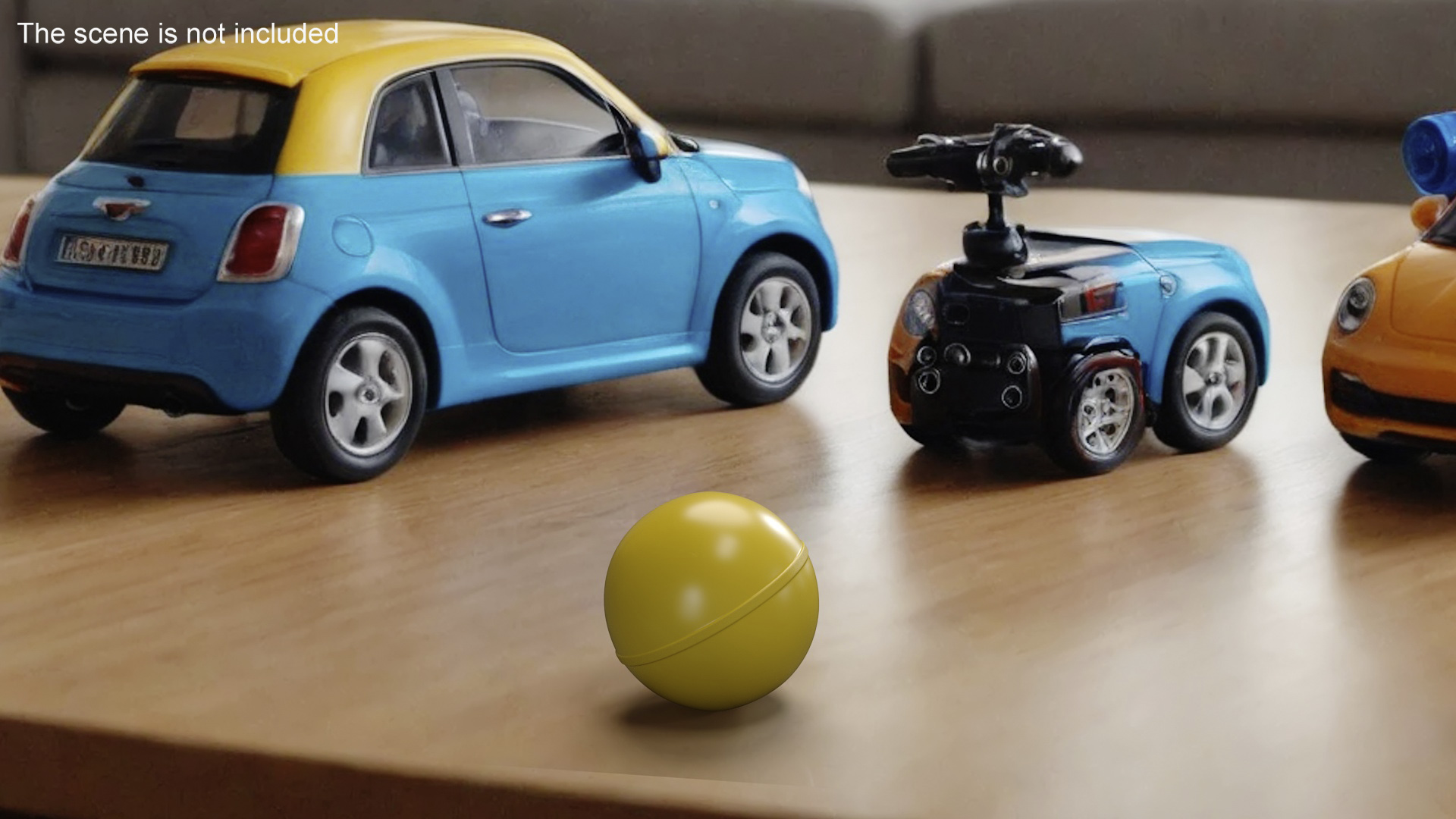 3D model Rubber Bouncy Ball Yellow