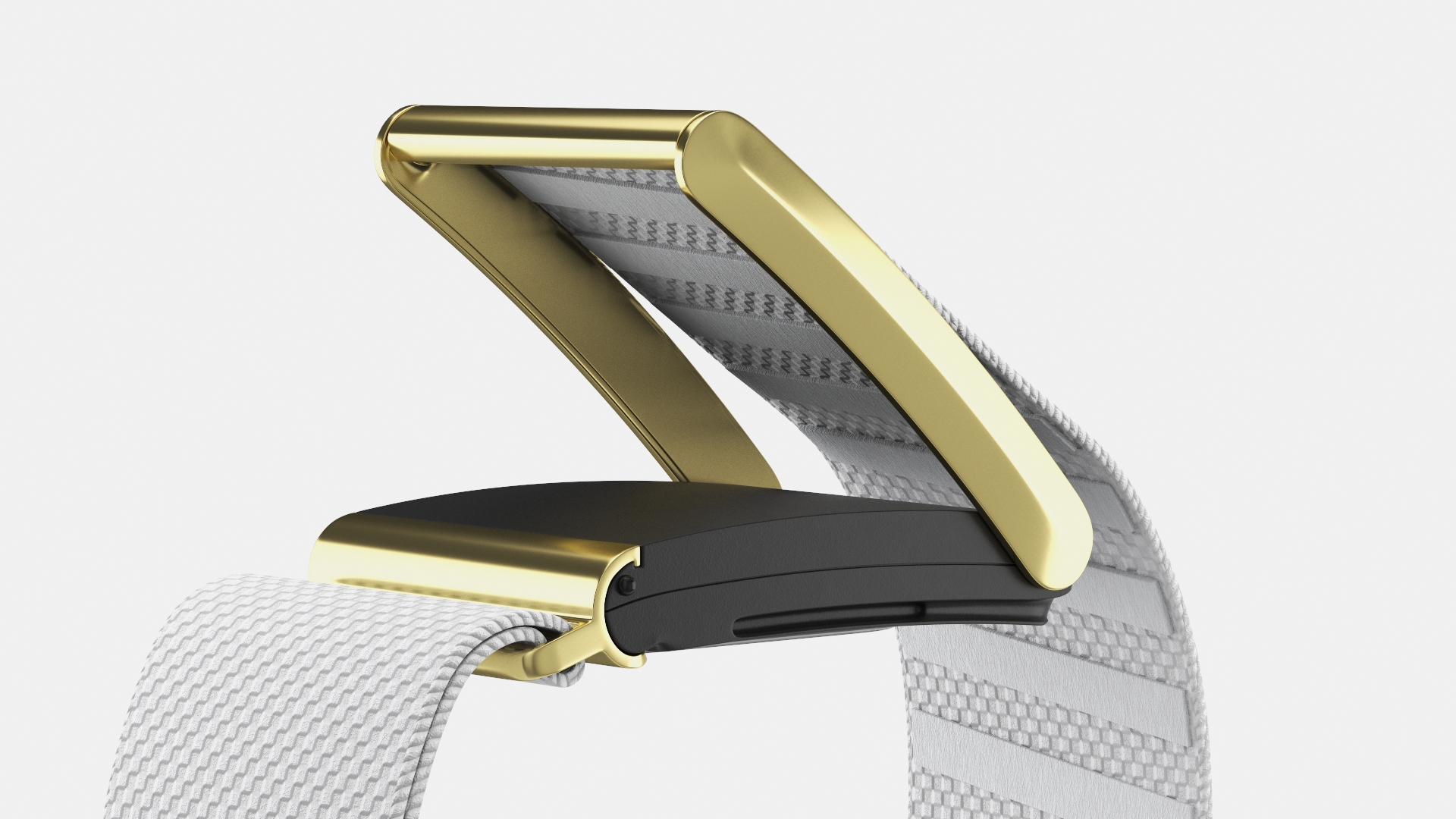 Health Tracker Whoop 4 Black Rigged for Cinema 4D 3D model