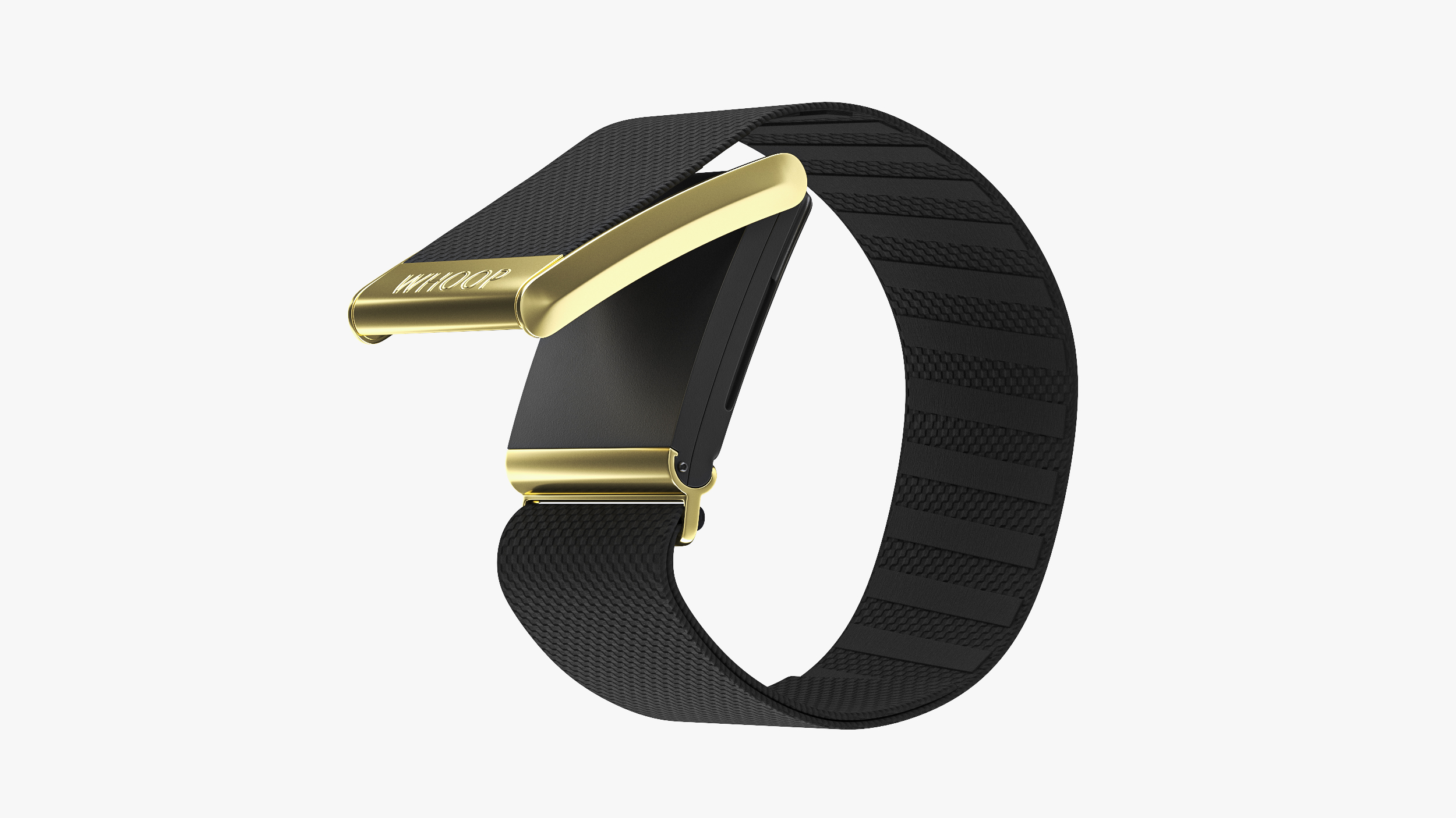 Health Tracker Whoop 4 Black Rigged for Cinema 4D 3D model