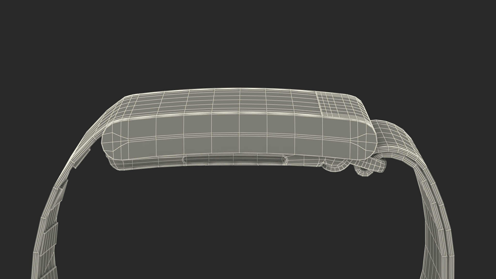 Health Tracker Whoop 4 Black Rigged for Cinema 4D 3D model
