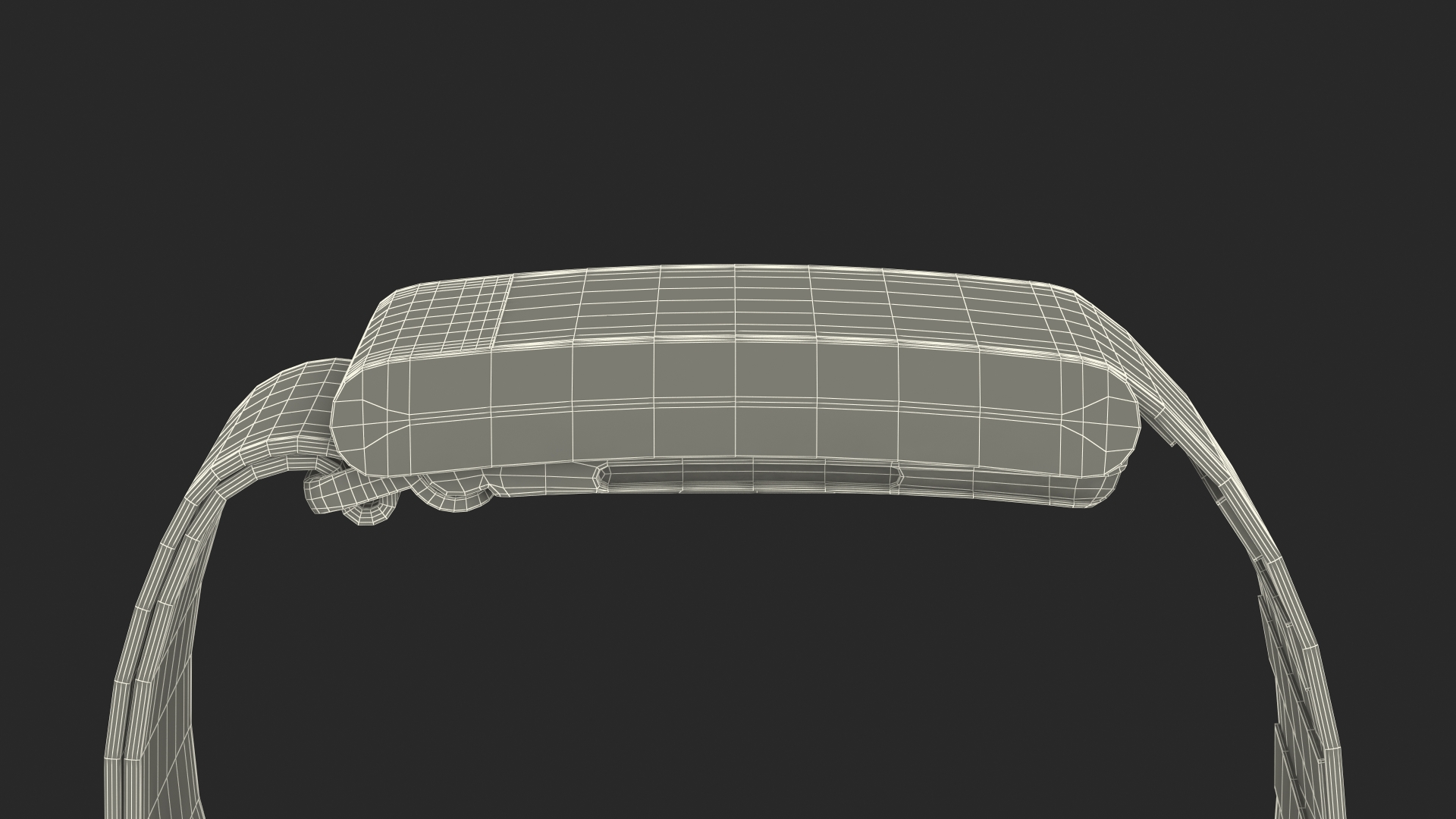 Health Tracker Whoop 4 Black Rigged for Cinema 4D 3D model