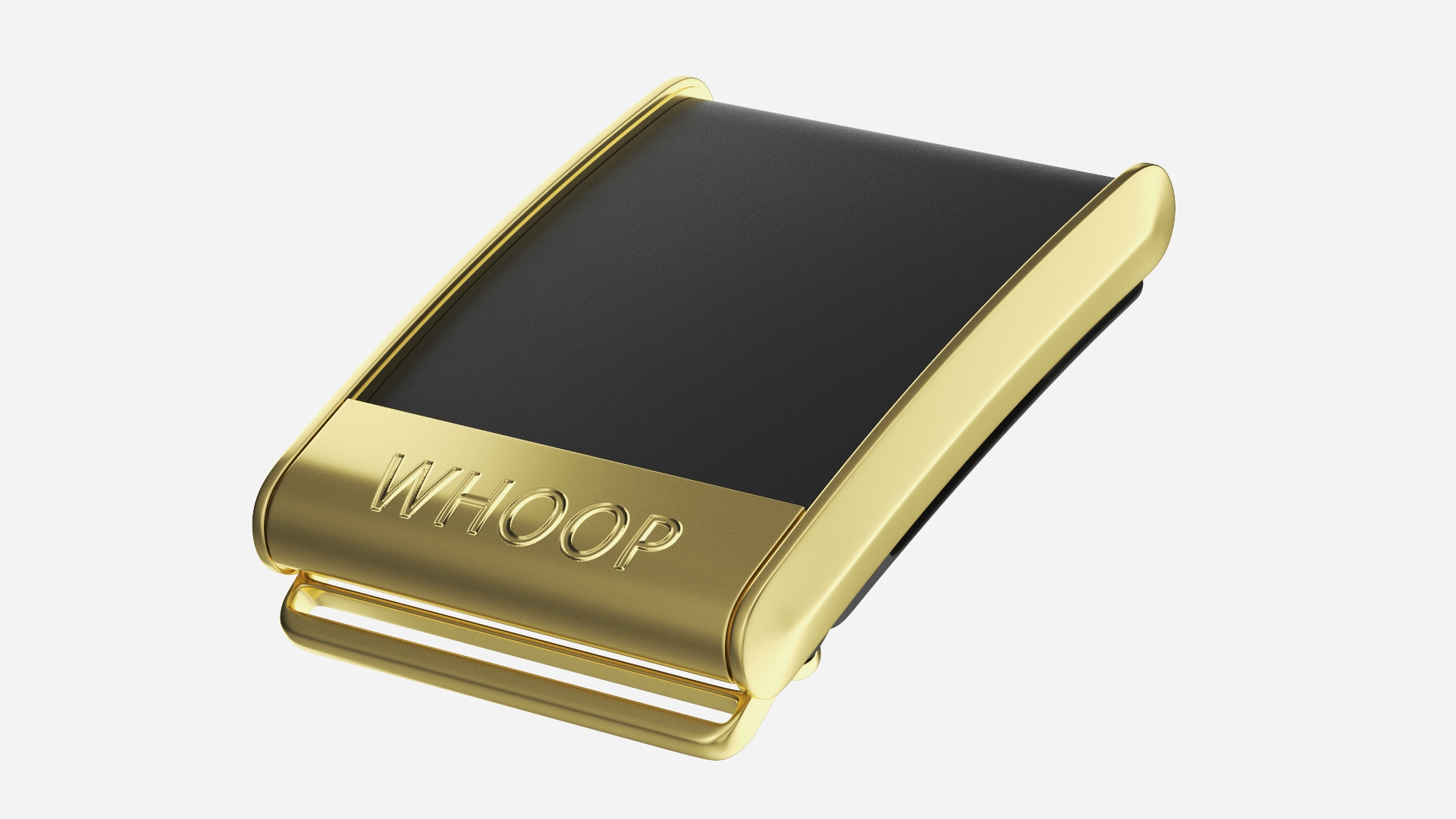 Health Tracker Whoop 4 Black Rigged for Cinema 4D 3D model