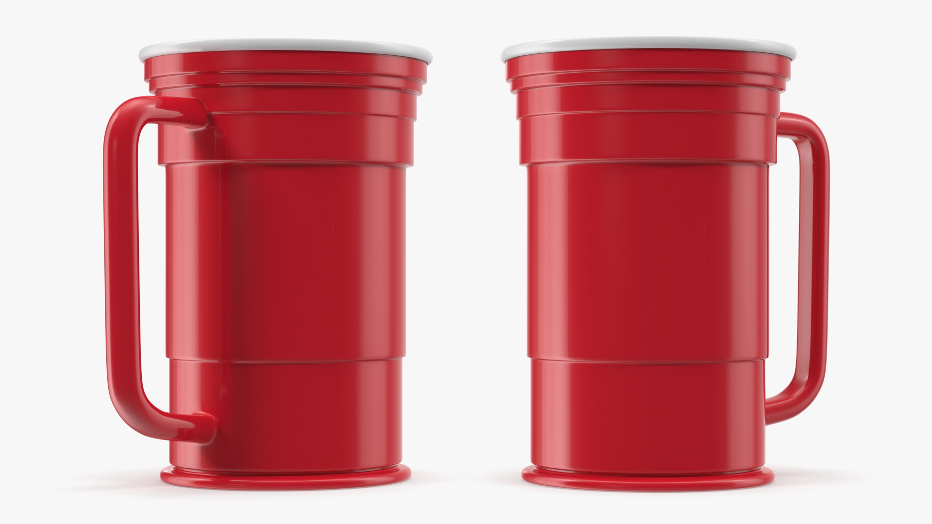 3D model Reusable Plastic Beer Mug