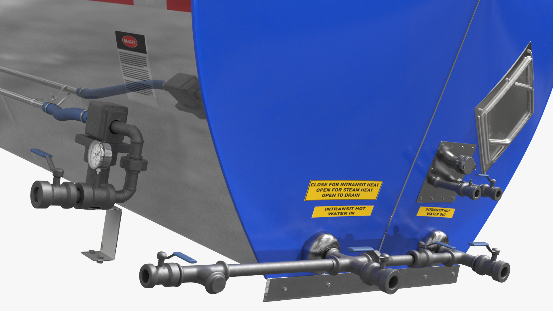 Tank Trailer Barrel Silver Module, view 7