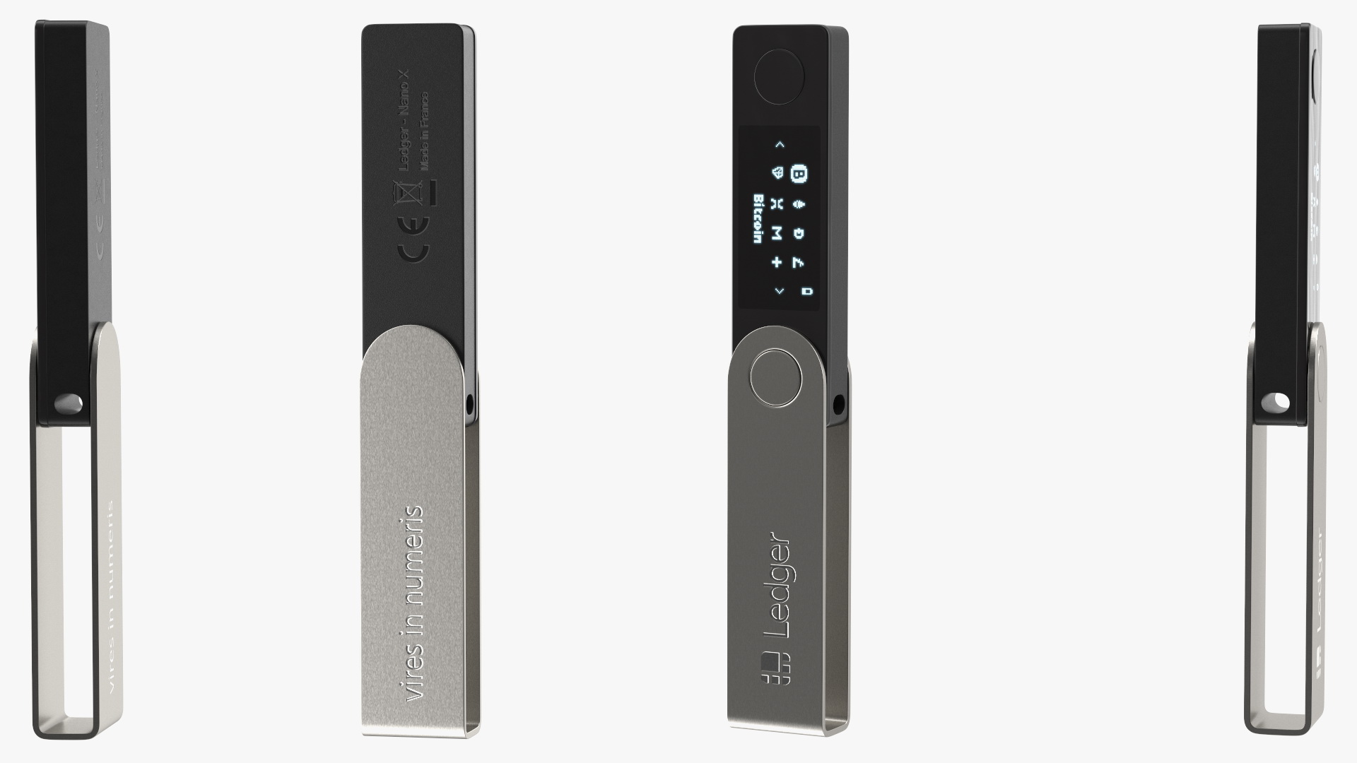 Ledger Crypto Wallet Nano-X 3D