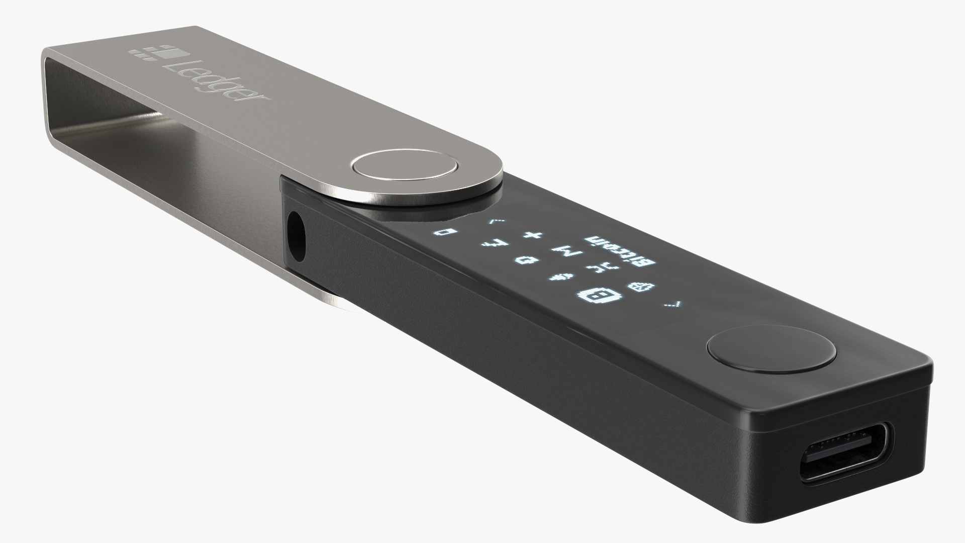 Ledger Crypto Wallet Nano-X 3D