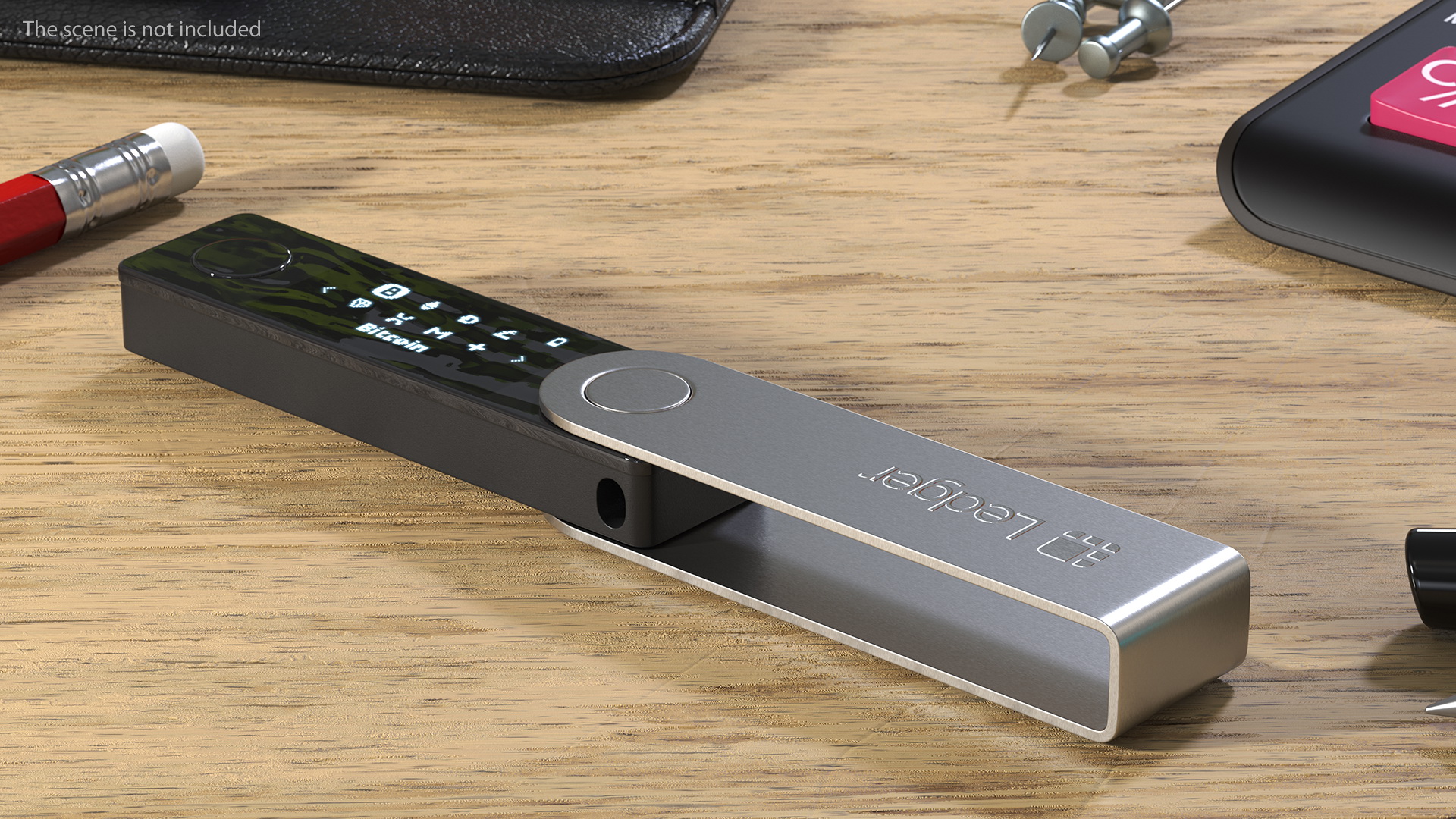 Ledger Crypto Wallet Nano-X 3D