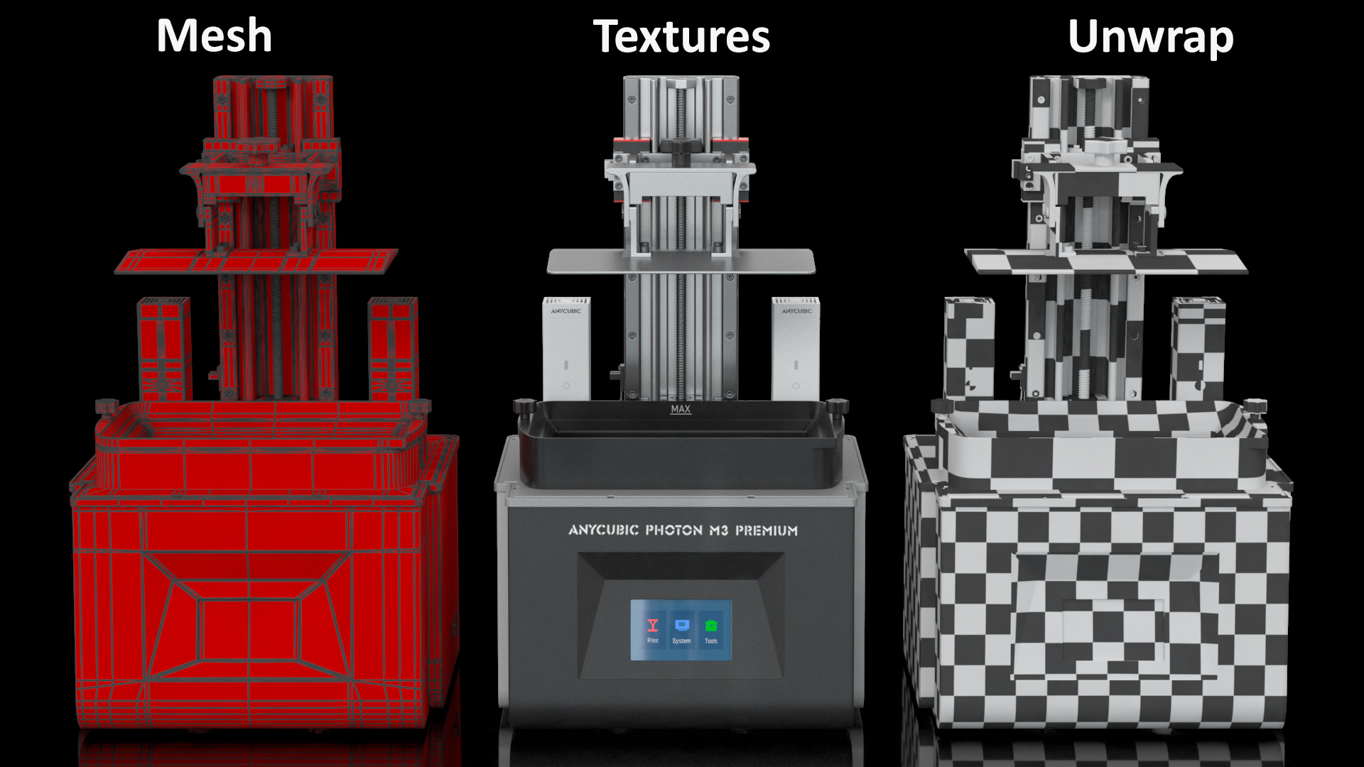 3D model 3D Printer Anycubic Photon M3 Premium No Case