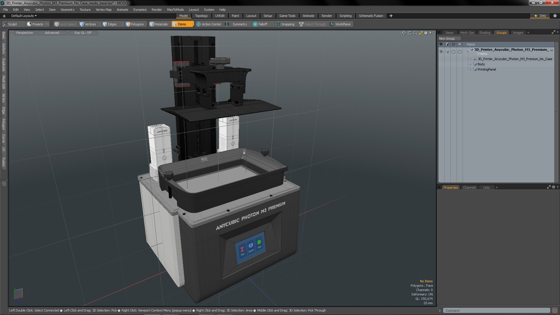 3D model 3D Printer Anycubic Photon M3 Premium No Case