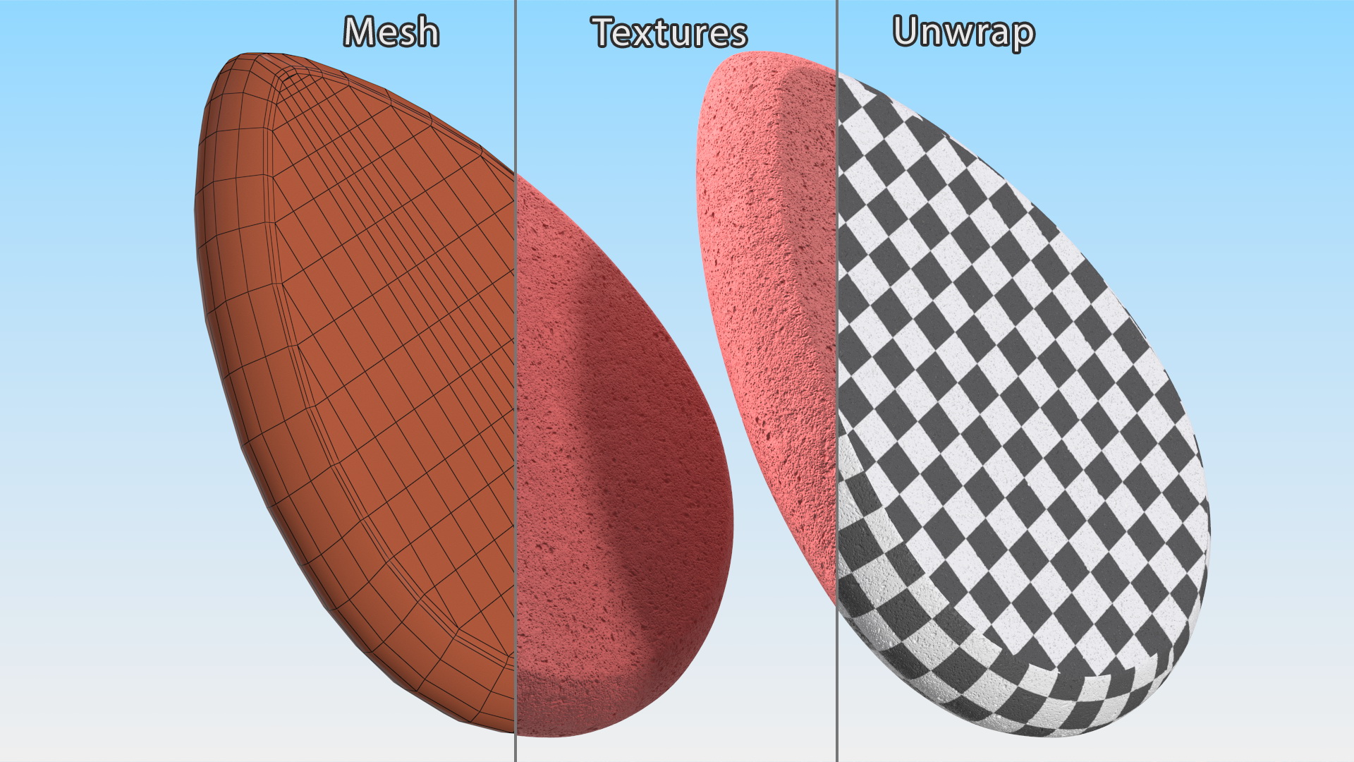 3D model MAC All Blending Makeup Sponge